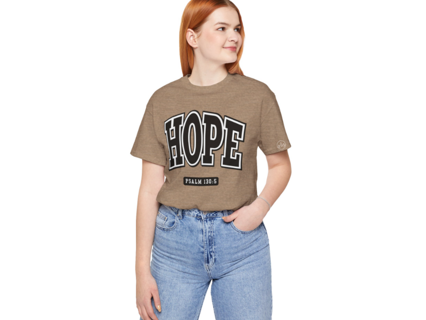 Hope Shirt – Psalm 130:5 Bible Verse Tee – Christian Faith Apparel