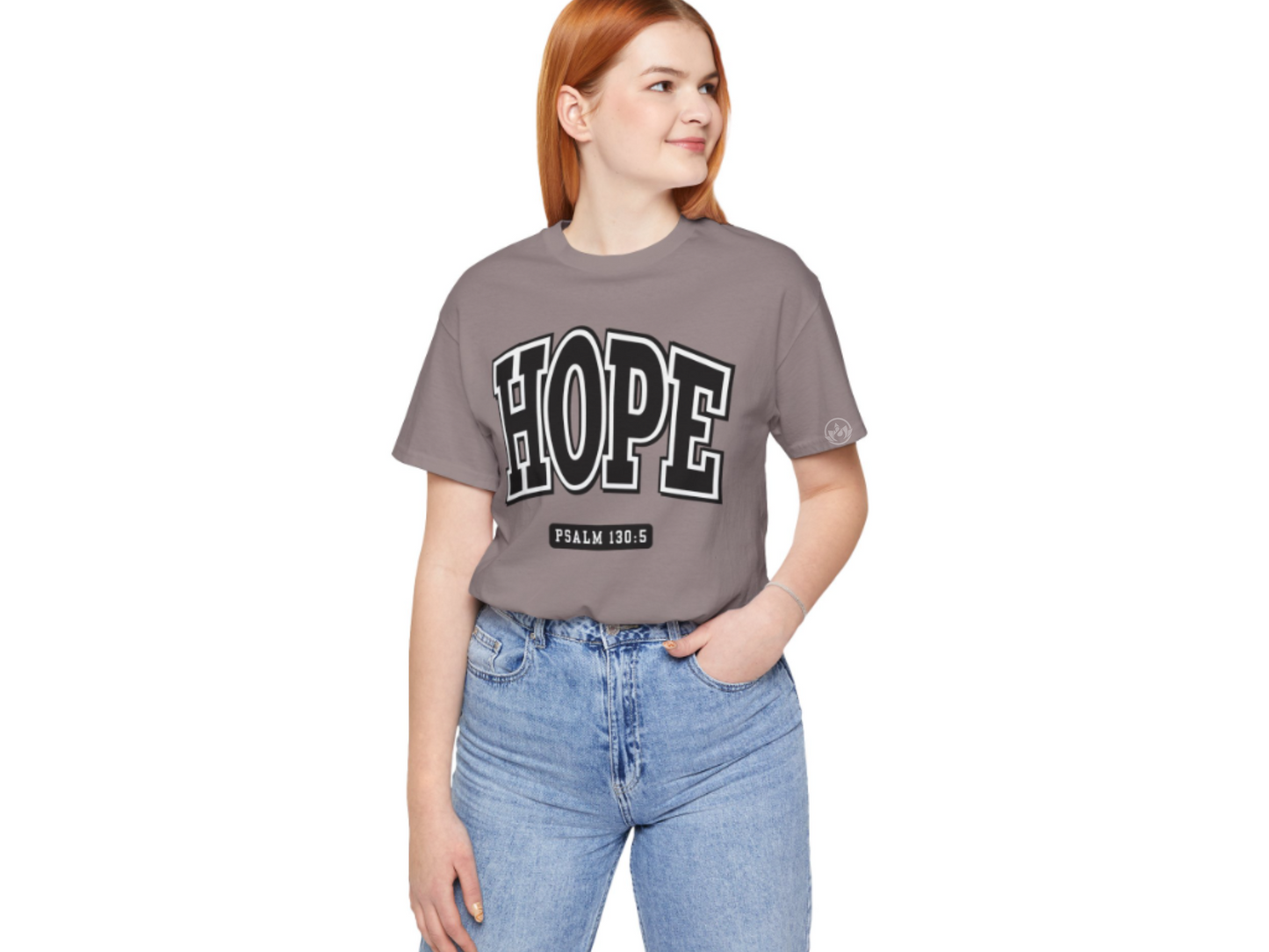Hope Shirt – Psalm 130:5 Bible Verse Tee – Christian Faith Apparel
