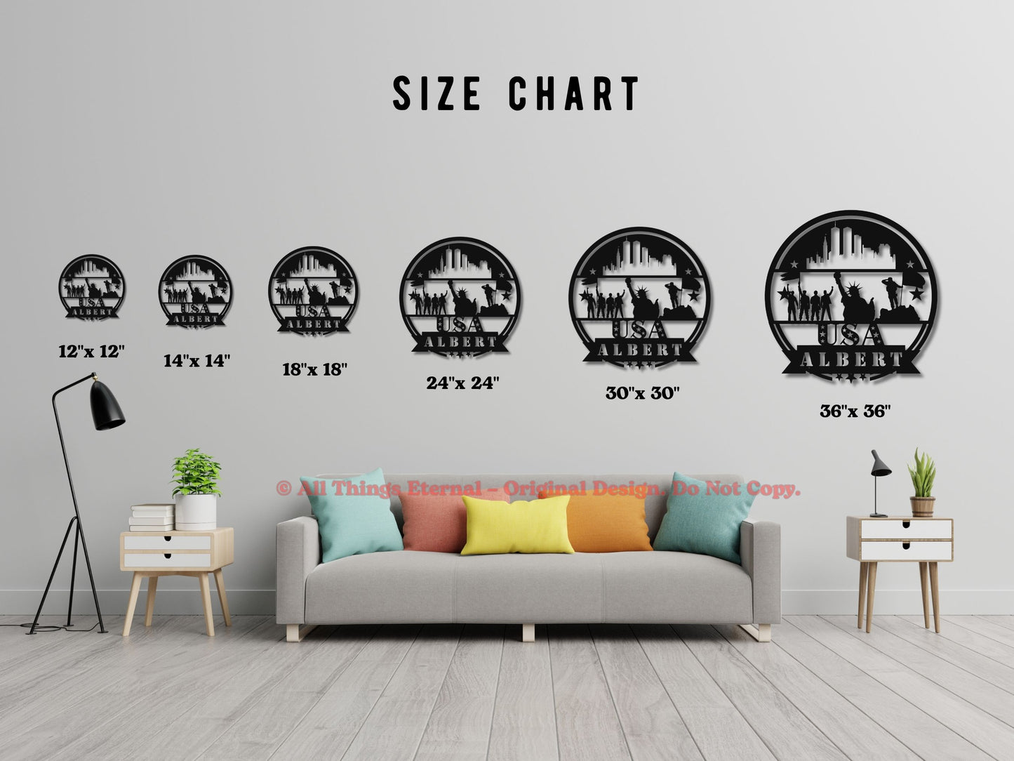 Personalized Patriotic Veterans Metal Wall Sign