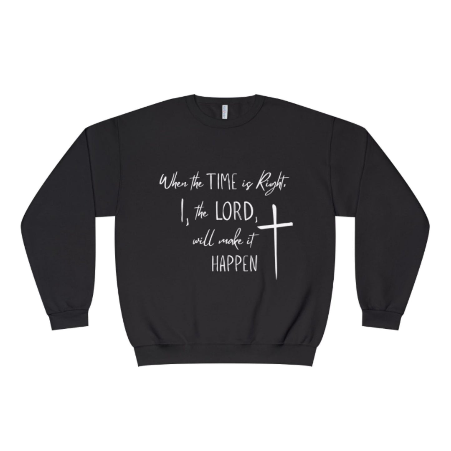 Unisex Christian Scripture Sweatshirt | Isaiah 60:22 Pullover