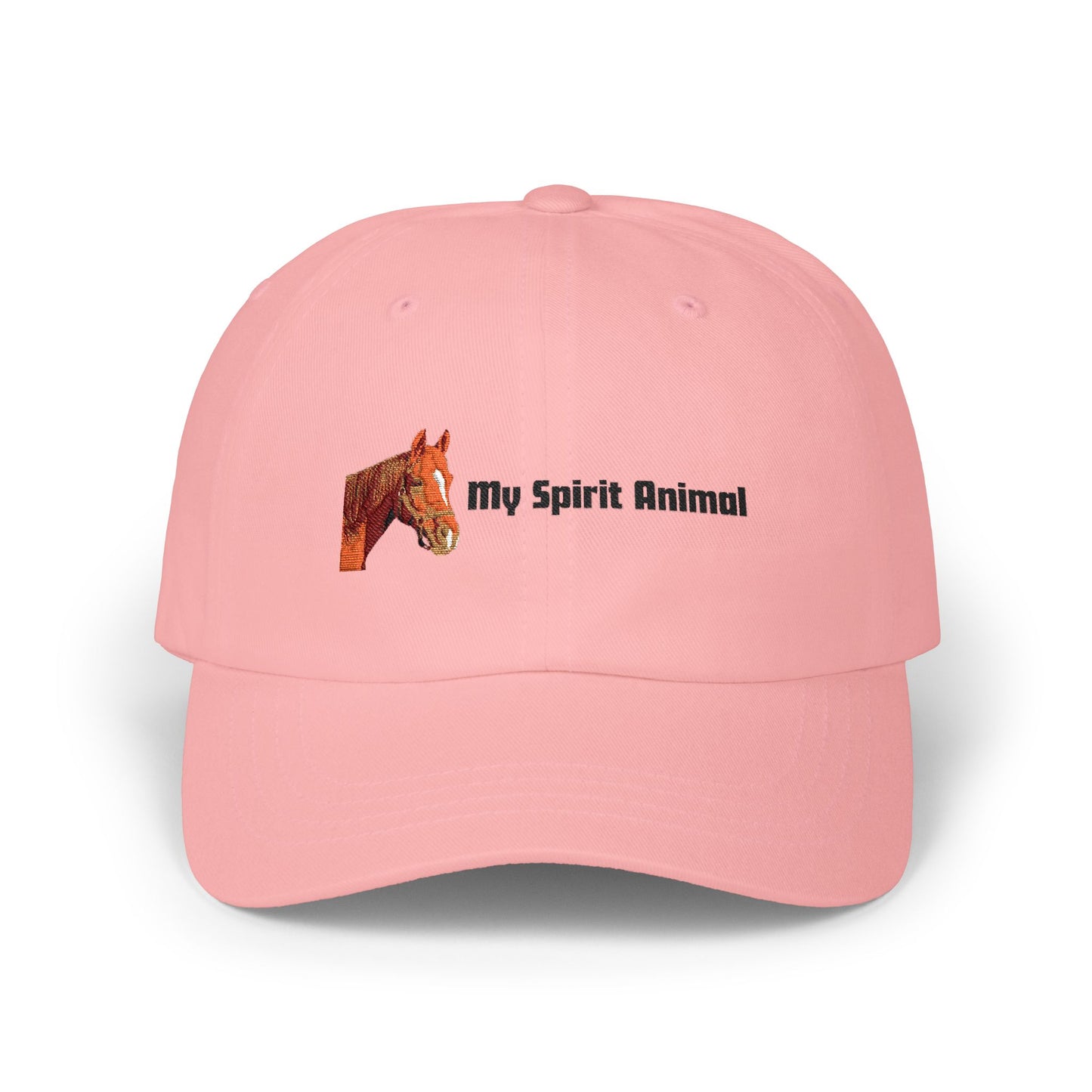 My Spirit Animal Horse Dad Cap — Embroidered Casual Baseball Hat