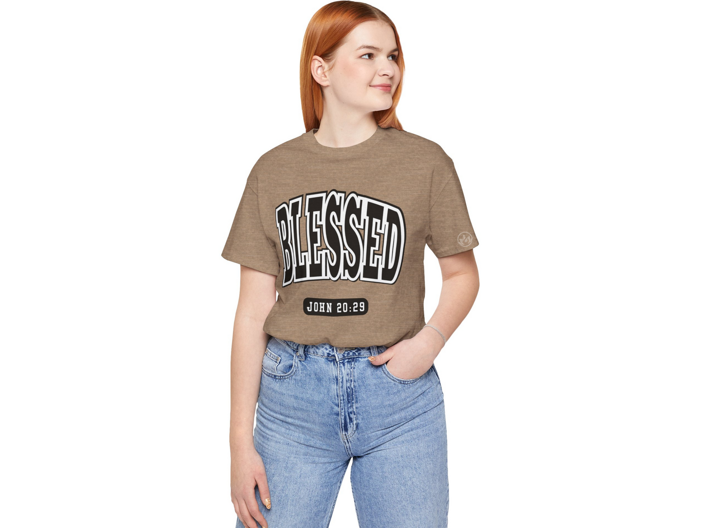 Blessed Shirt – John 20:29 Bible Verse Christian Tee for Men & Women