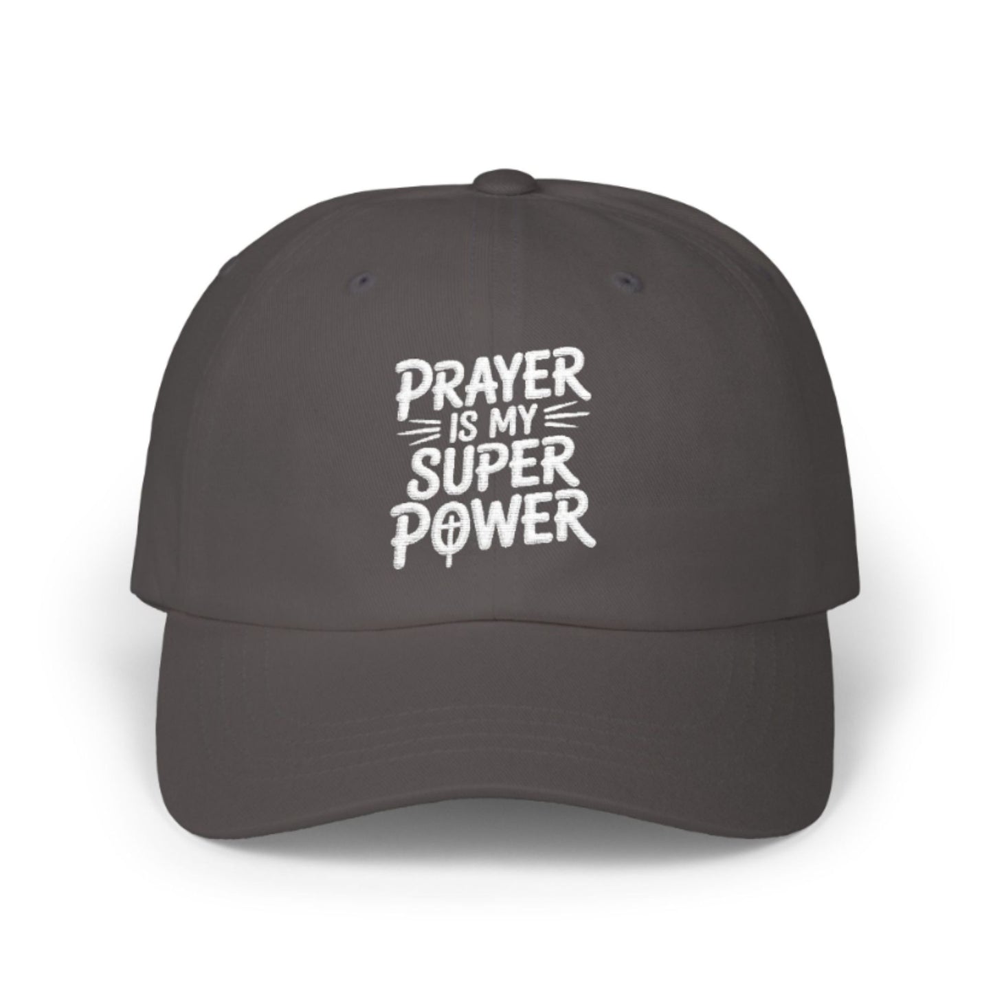 Prayer Superpower Dad Cap | Stylish Faith Hat for Dads