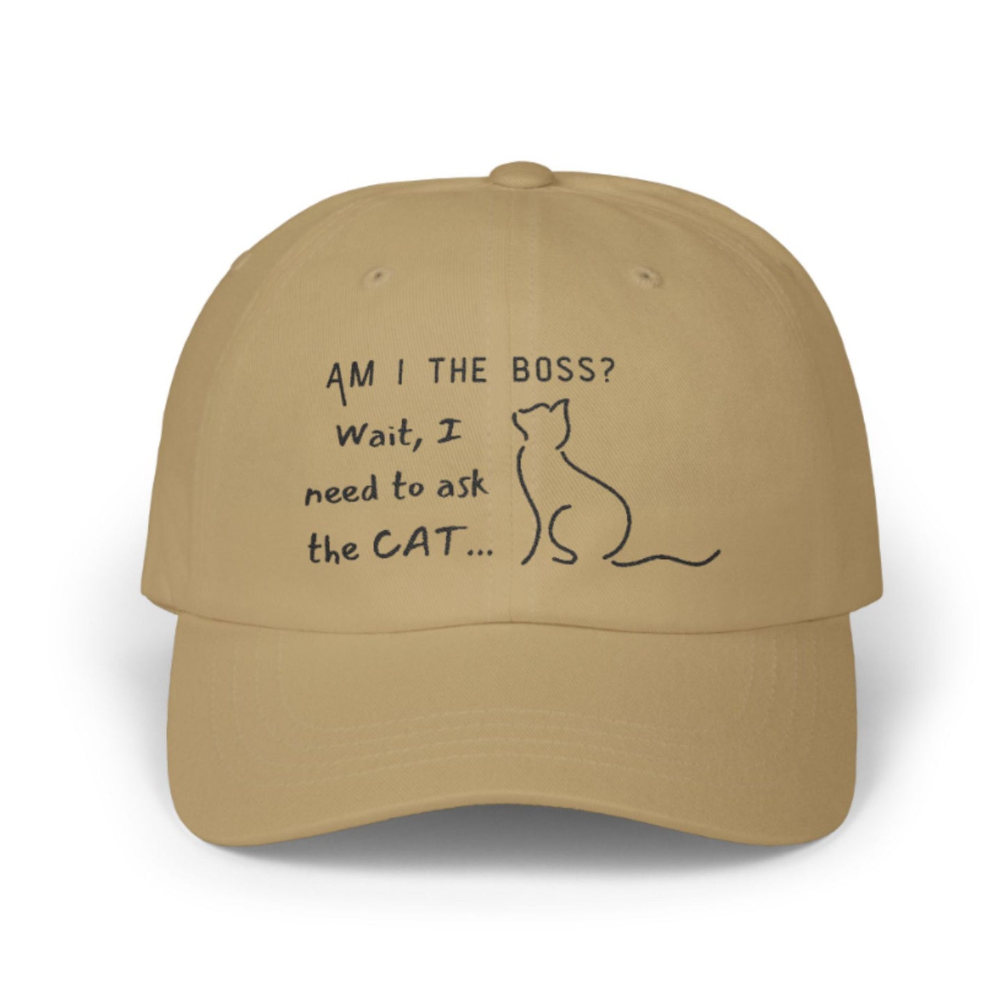 Funny Cat Owner Lover Baseball Cap
