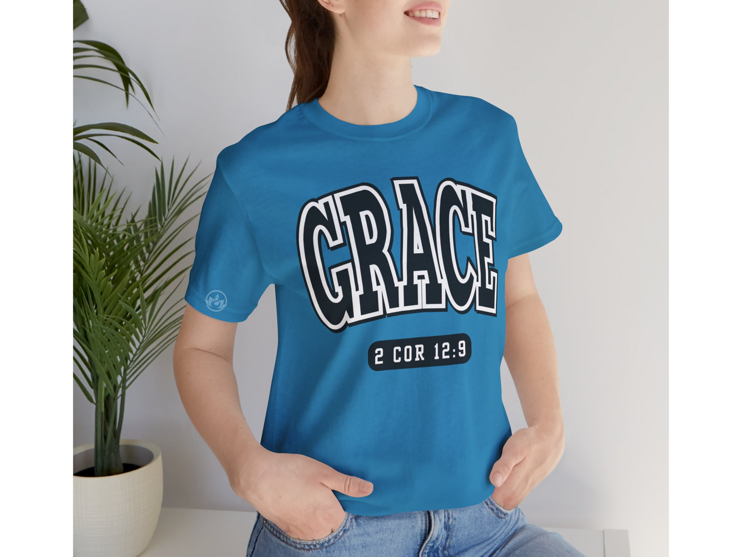 Grace Shirt – 2 Corinthians 12:9 Bible Verse Tee for Men & Women