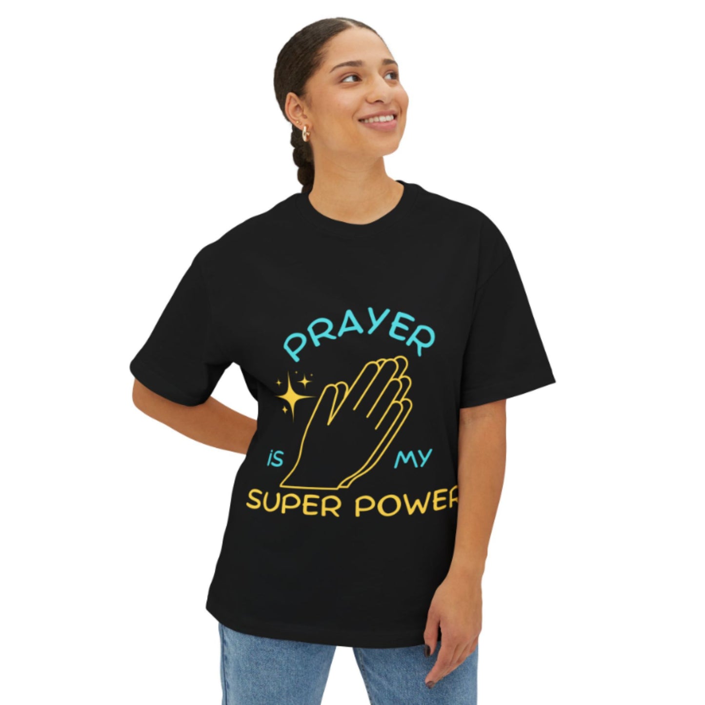 Prayer Is My Super Power T-Shirt – Unisex Christian Faith Tee