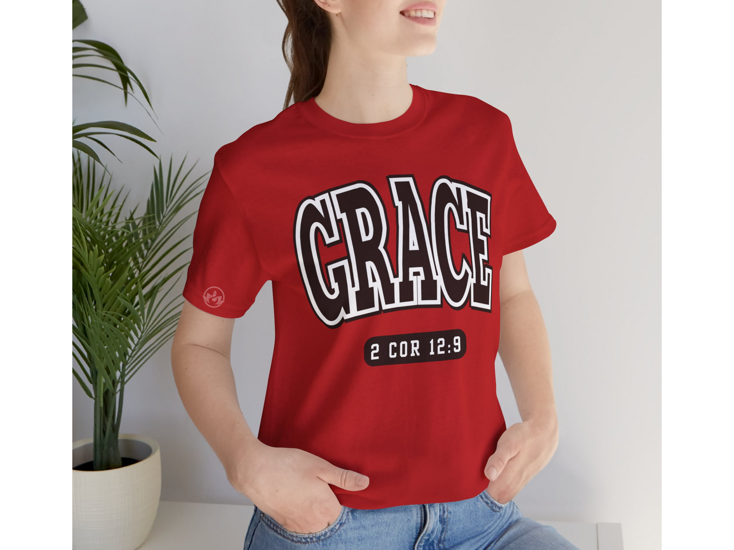 Grace Shirt – 2 Corinthians 12:9 Bible Verse Tee for Men & Women