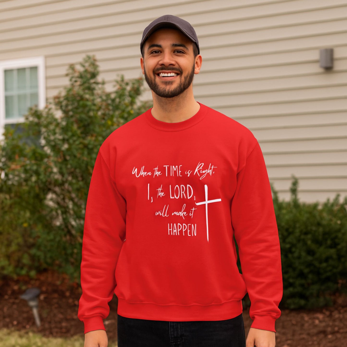 Unisex Christian Scripture Sweatshirt | Isaiah 60:22 Pullover