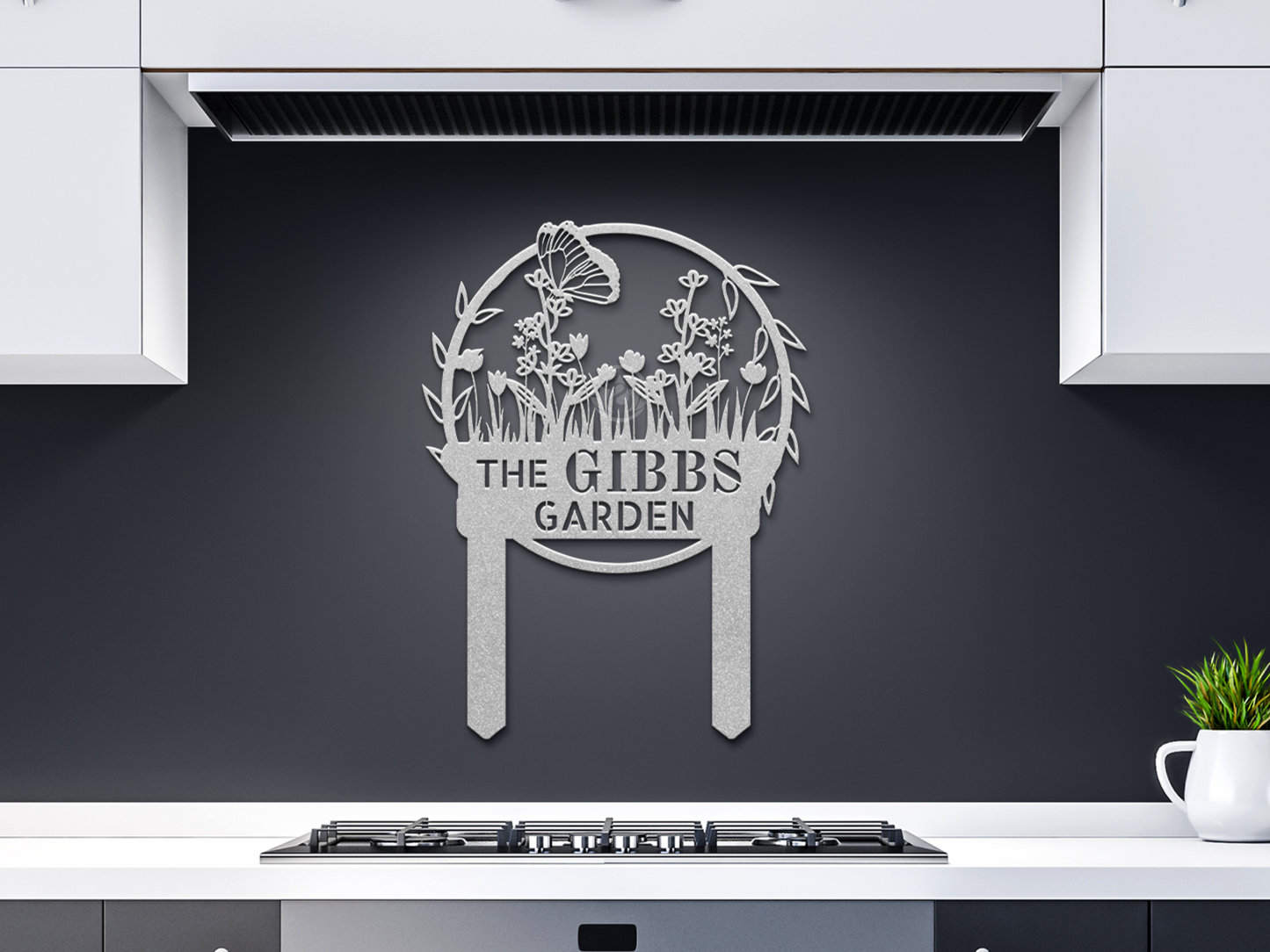 Custom Family Name Yard Sign-Outdoor Garden Decor