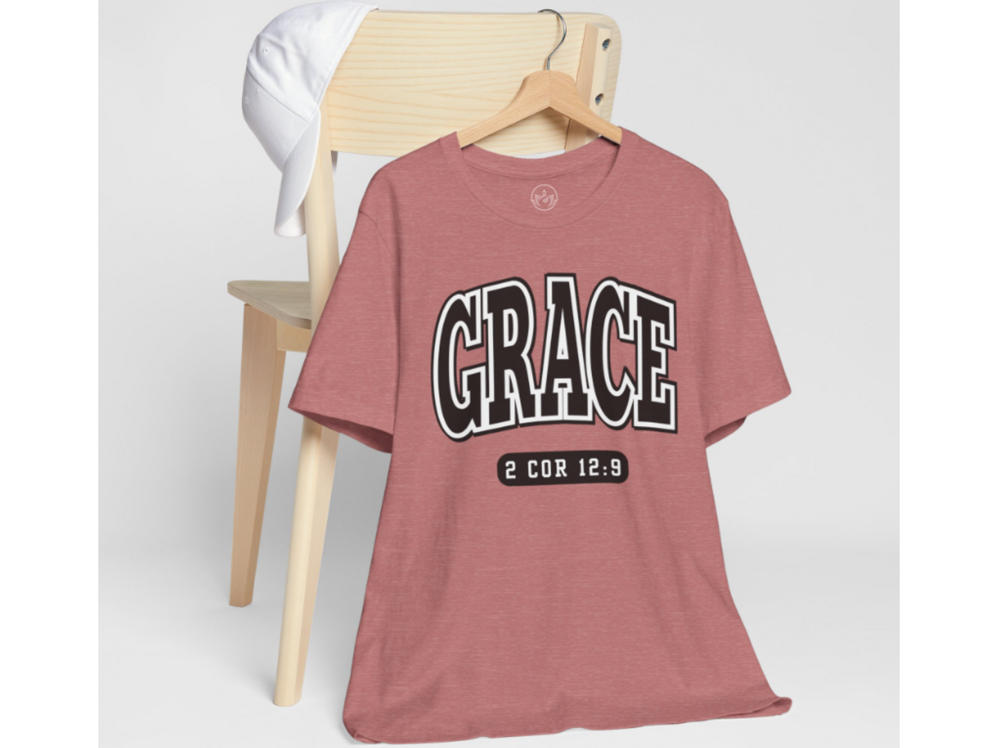 Grace Shirt – 2 Corinthians 12:9 Bible Verse Tee for Men & Women