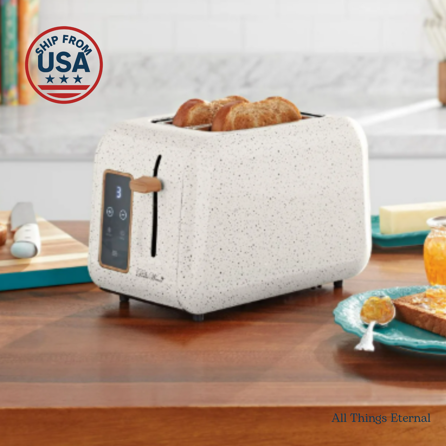 The Pioneer Woman 2-Slice Toaster – Folk Geo Print