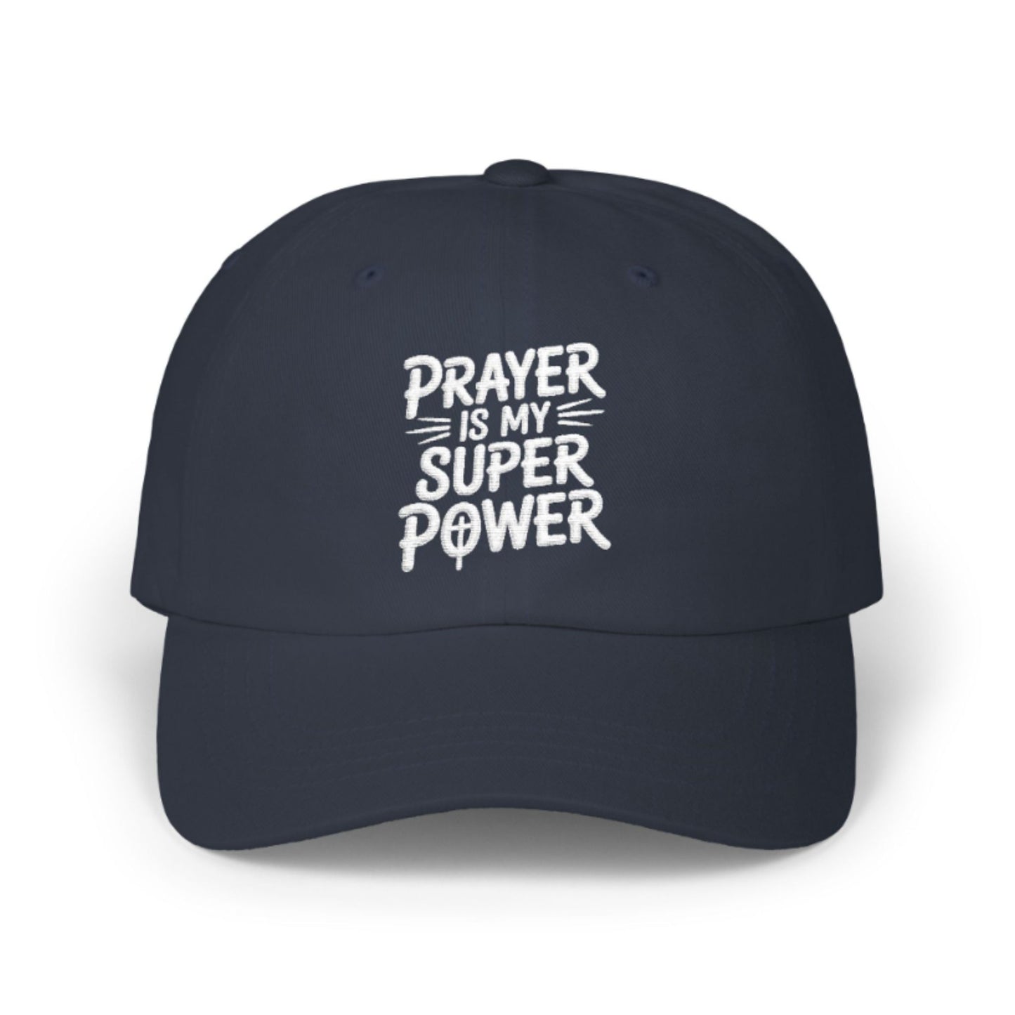 Prayer Superpower Dad Cap | Stylish Faith Hat for Dads
