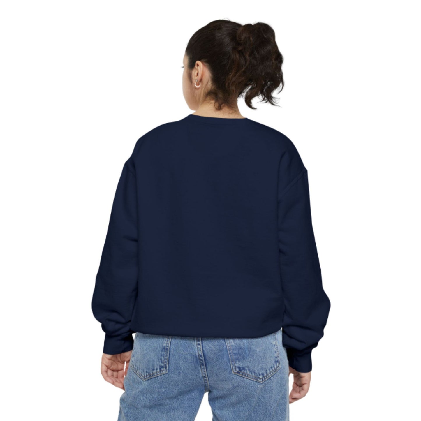 Floral Christian Comfort Colors Sweatshirt | Inspirational Religious Pullover