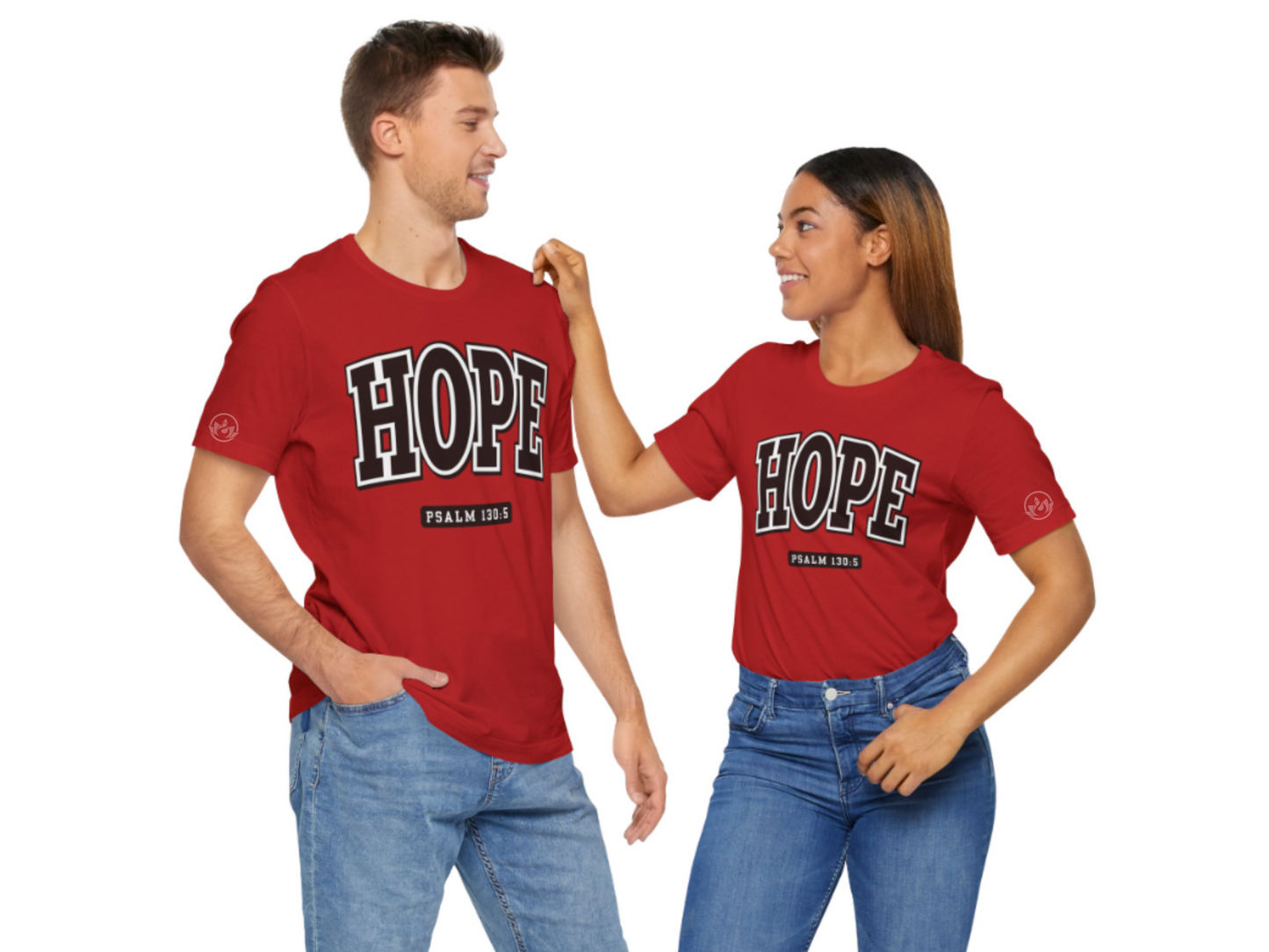 Hope Shirt – Psalm 130:5 Bible Verse Tee – Christian Faith Apparel