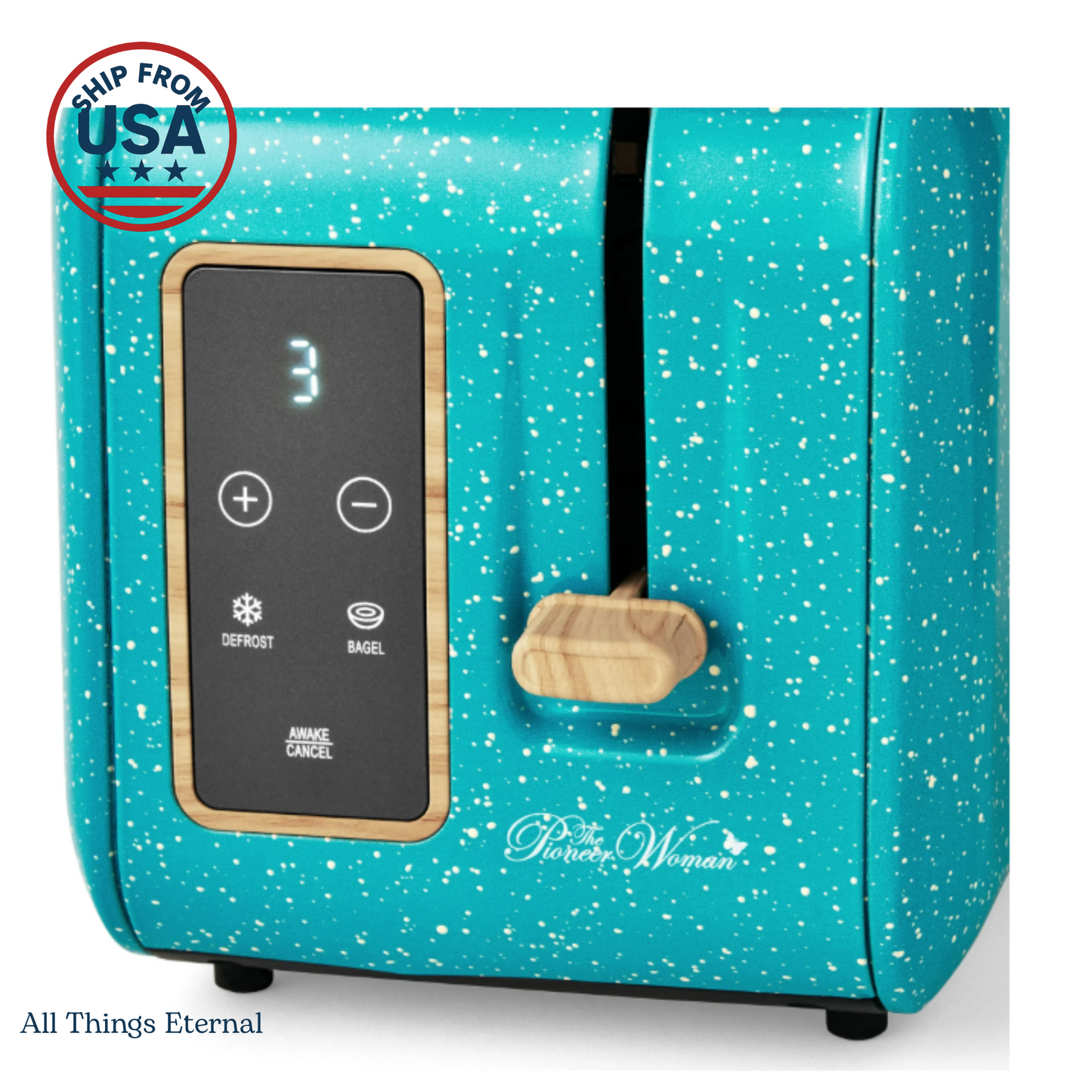 The Pioneer Woman 2-Slice Toaster – Folk Geo Print