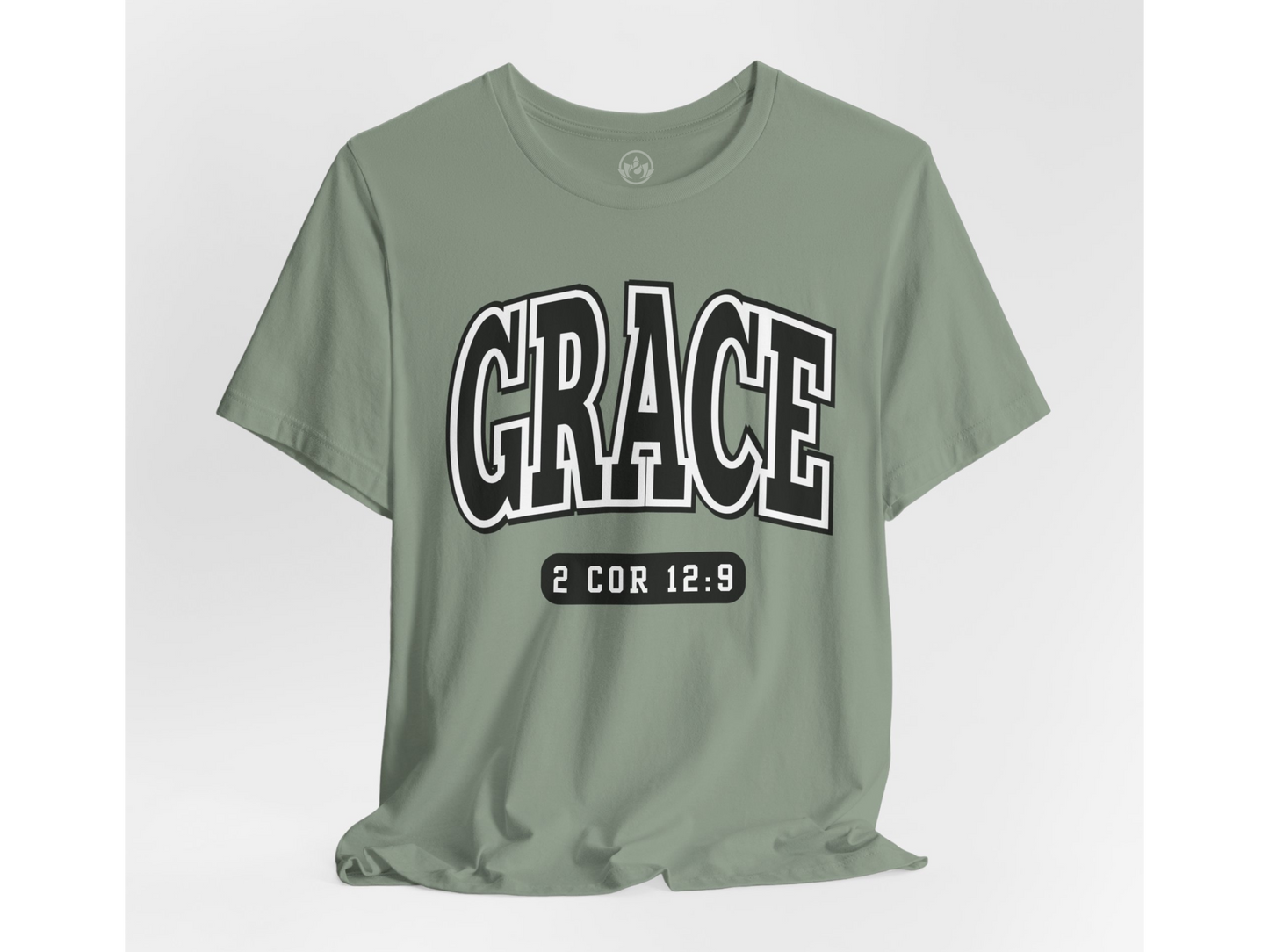 Grace Shirt – 2 Corinthians 12:9 Bible Verse Tee for Men & Women