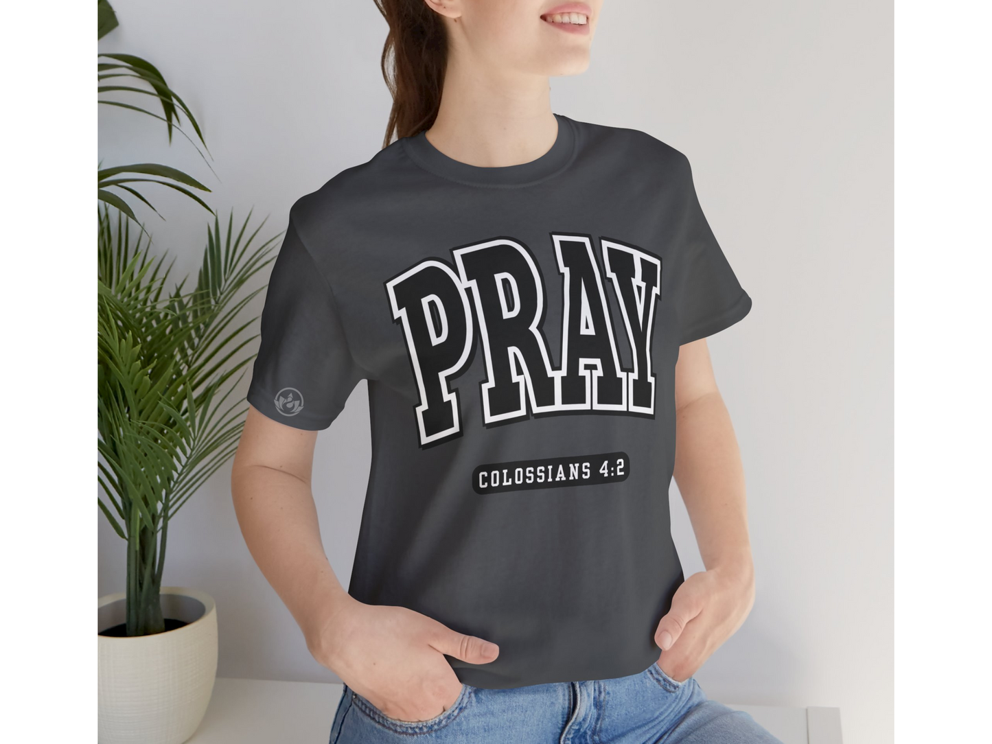 Prayer Shirt – Colossians 4:2 Bible Verse Tee | Christian Apparel