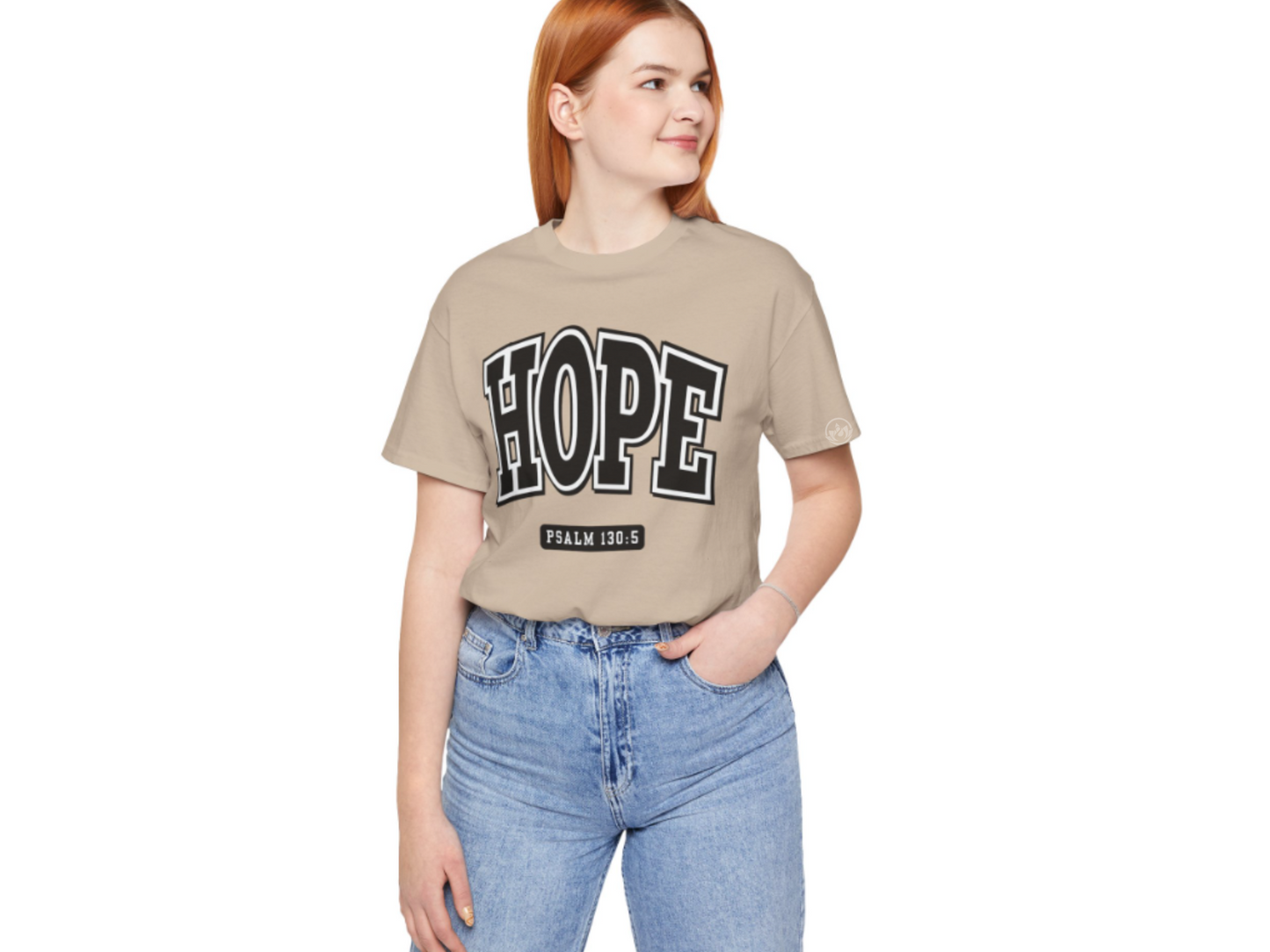 Hope Shirt – Psalm 130:5 Bible Verse Tee – Christian Faith Apparel
