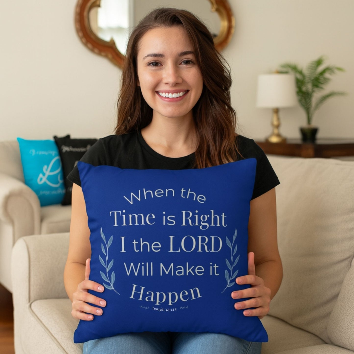 Isaiah 60:22 Inspirational Pillowcase - Religious Home Decor