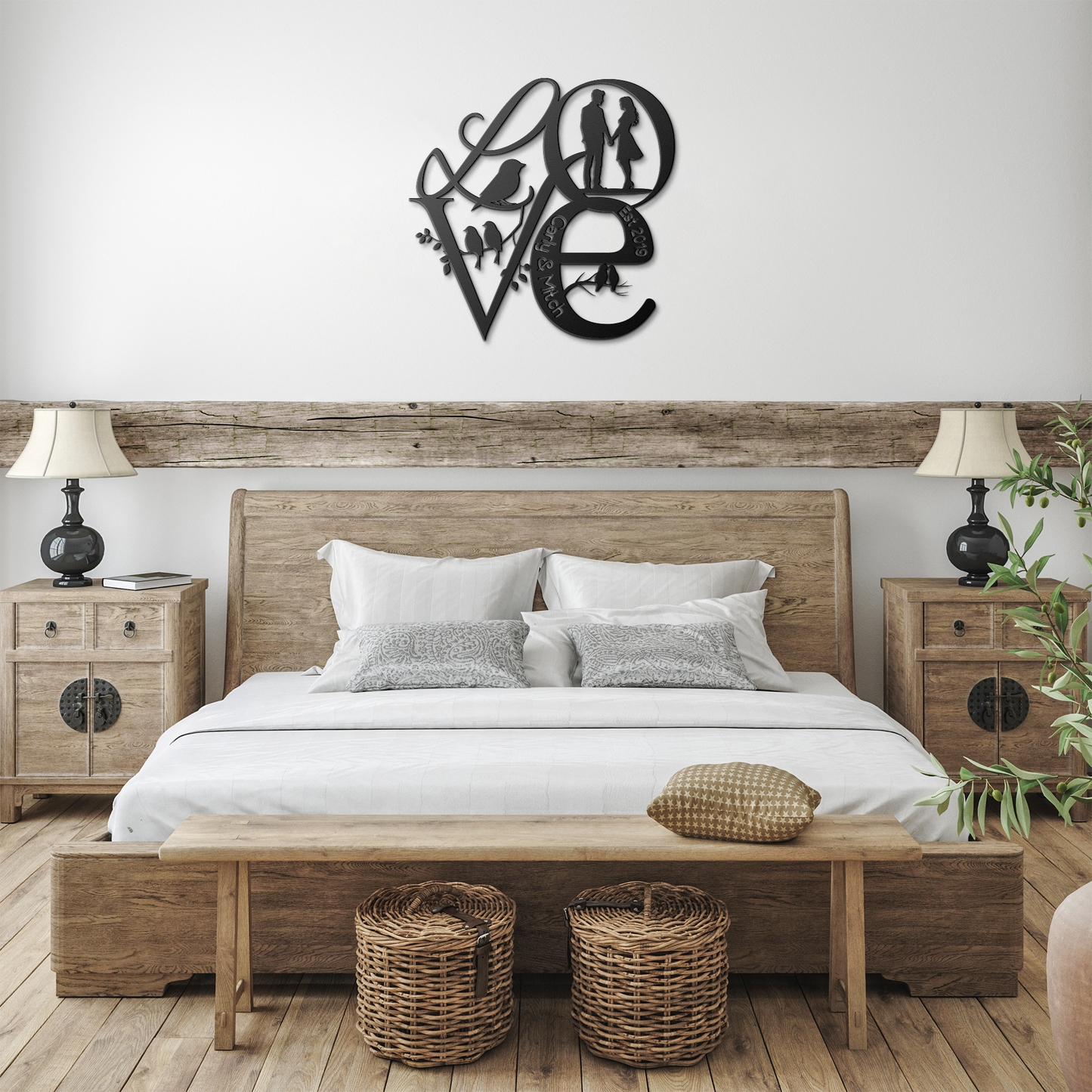 Love_Birds_Metal_Art_Personalized_Valen_Black_Farmhouse_Bedroom_Mockup.png