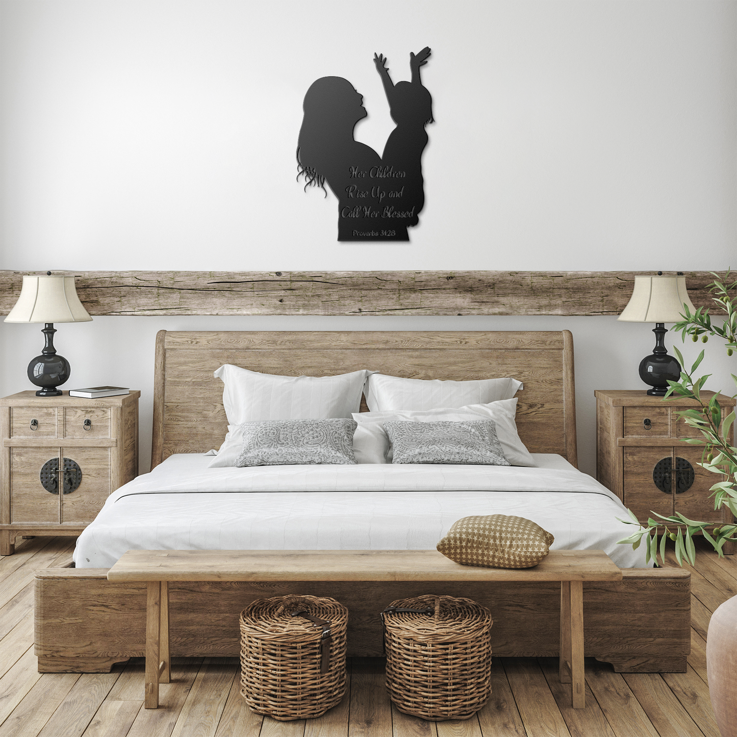 Mothers_Day_Metal_Sign_Proverbs_3128_Black_Farmhouse_Bedroom_Mockup.png