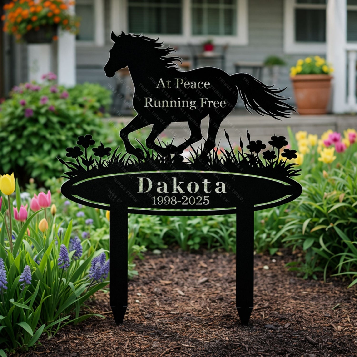 Horse Memorial Signs