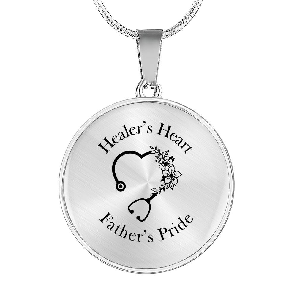 Healer’s Heart Father’s Pride Necklace – Isaiah 60:22 Pendant Gift