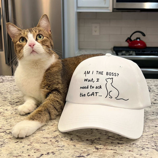 Funny Cat Owner Lover Baseball Cap