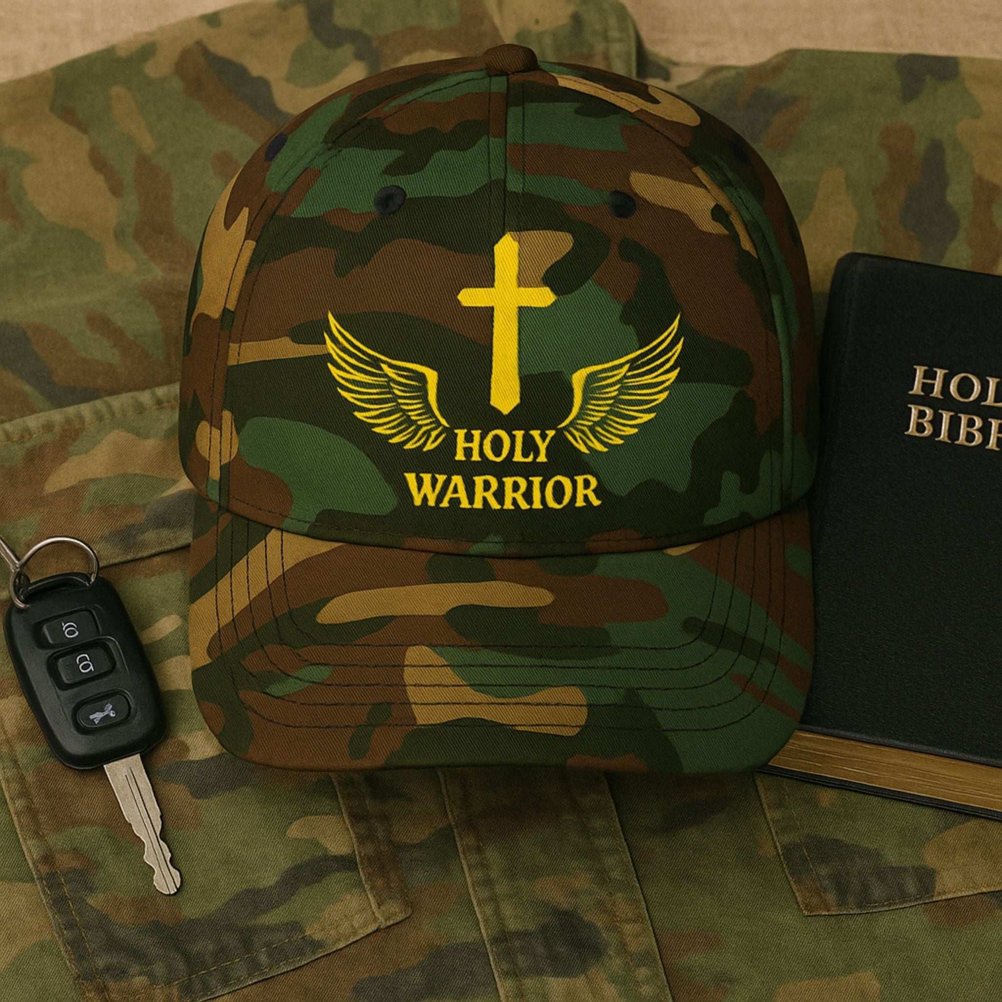 Faith-Inspired Embroidered Hat for Men and Women, Religious Gift