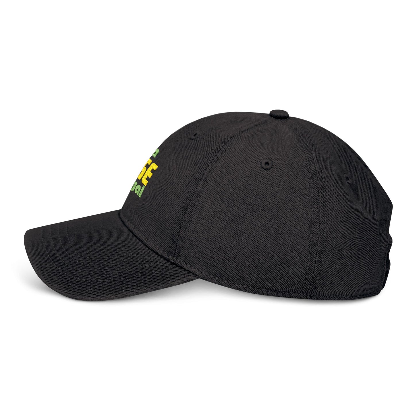 Just a Horse Kinda Gal Denim Hat — Embroidered Casual Baseball Cap for Horse Lovers