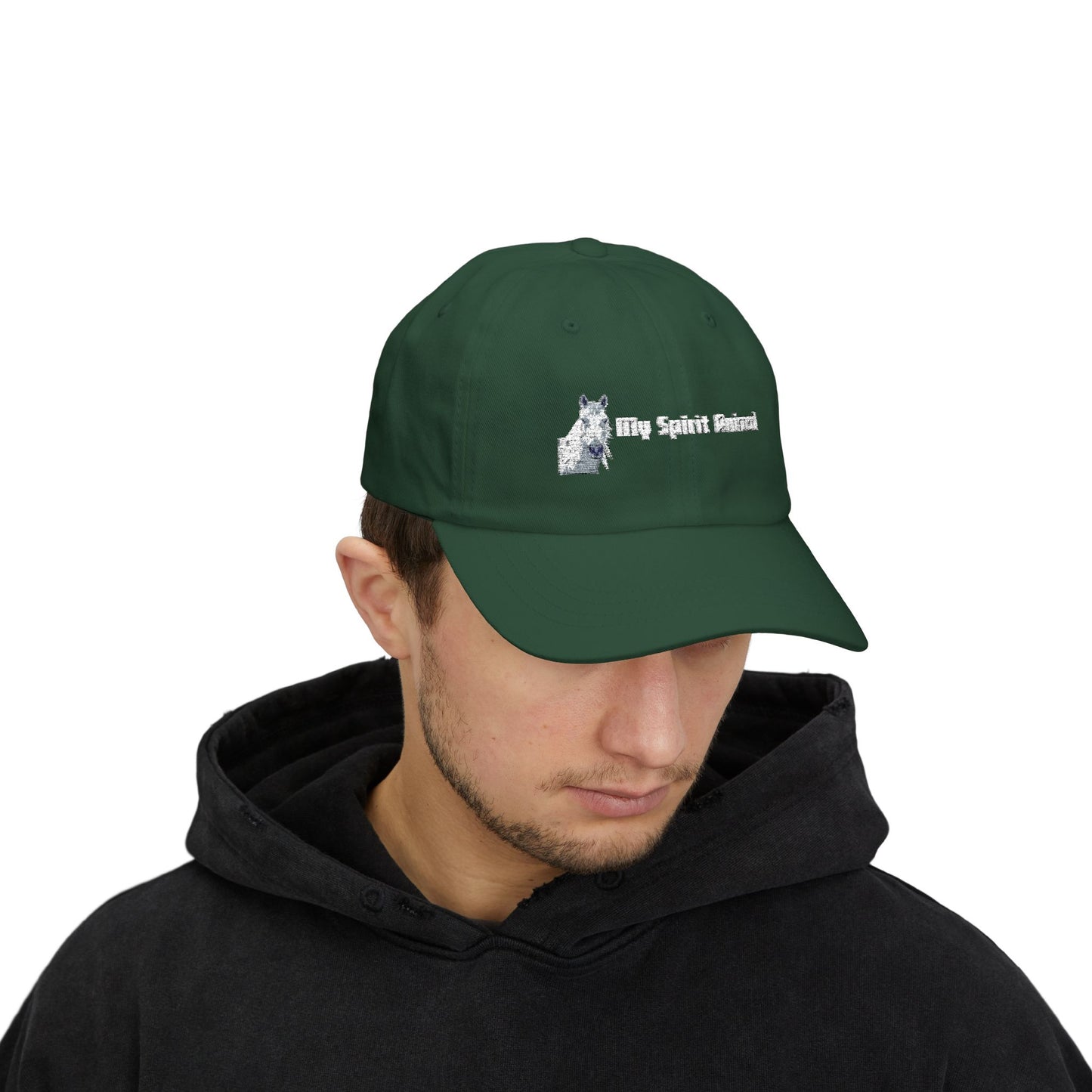 Emotional Support Animal Dad Cap — 'My Spirit Animal' Embroidered Hat