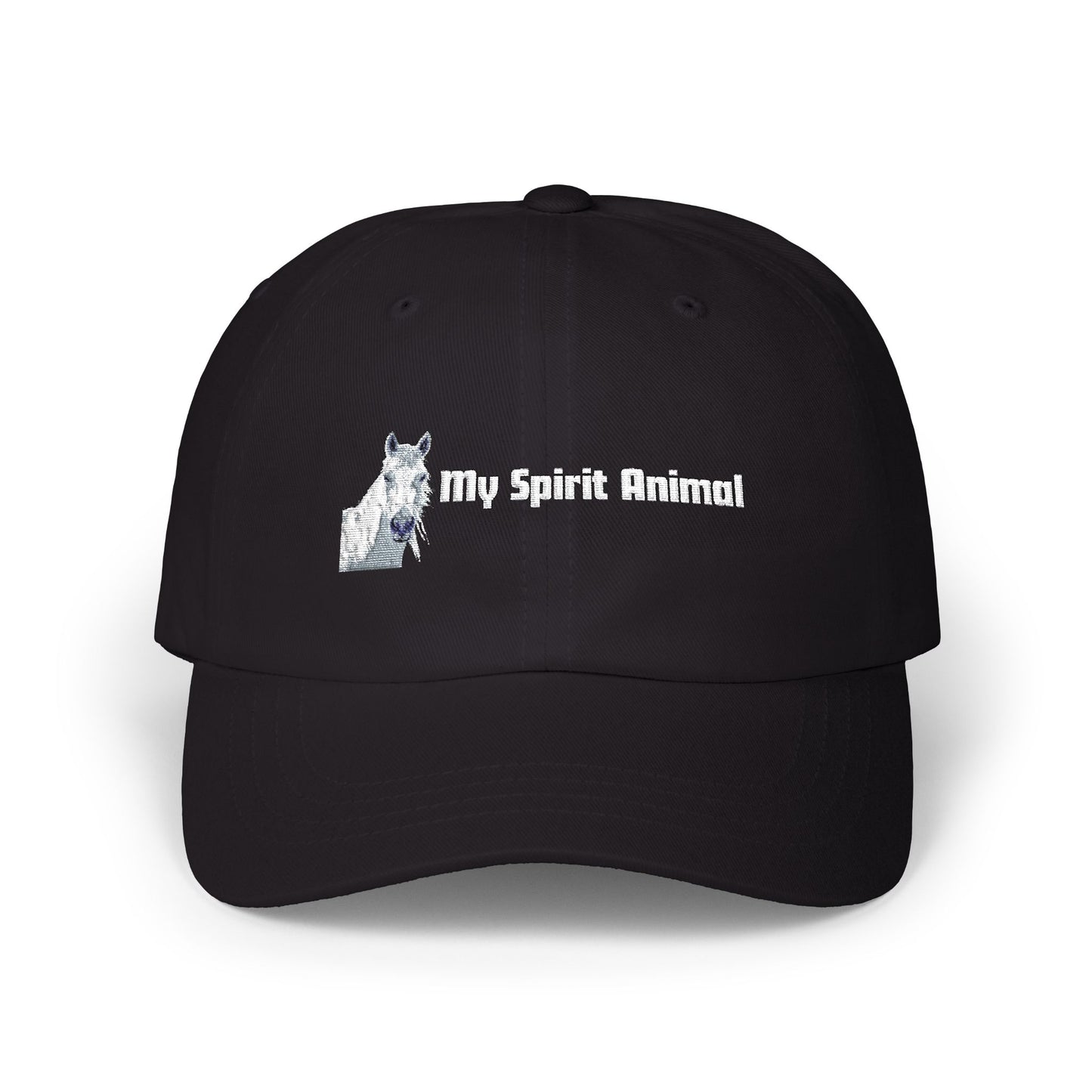 Emotional Support Animal Dad Cap — 'My Spirit Animal' Embroidered Hat