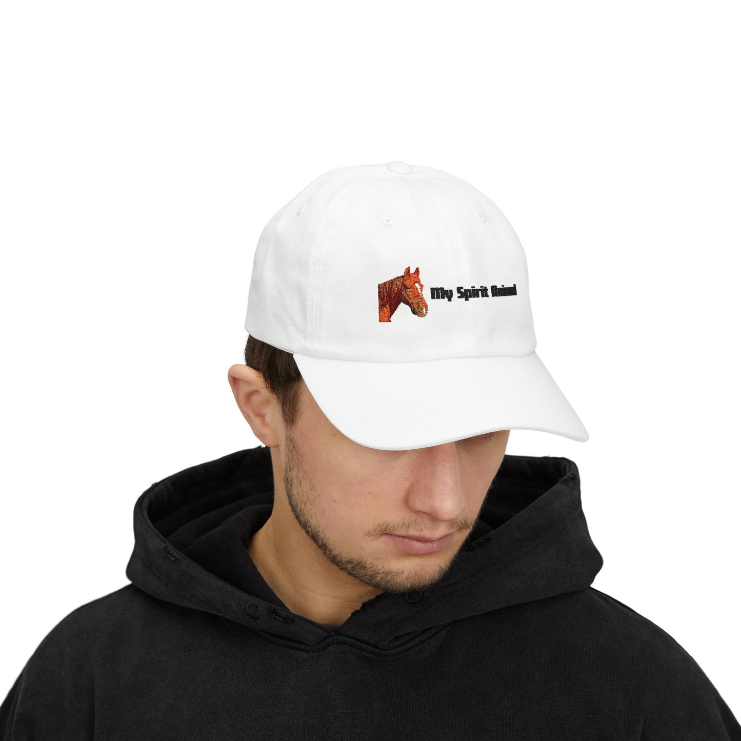My Spirit Animal Horse Dad Cap — Embroidered Casual Baseball Hat