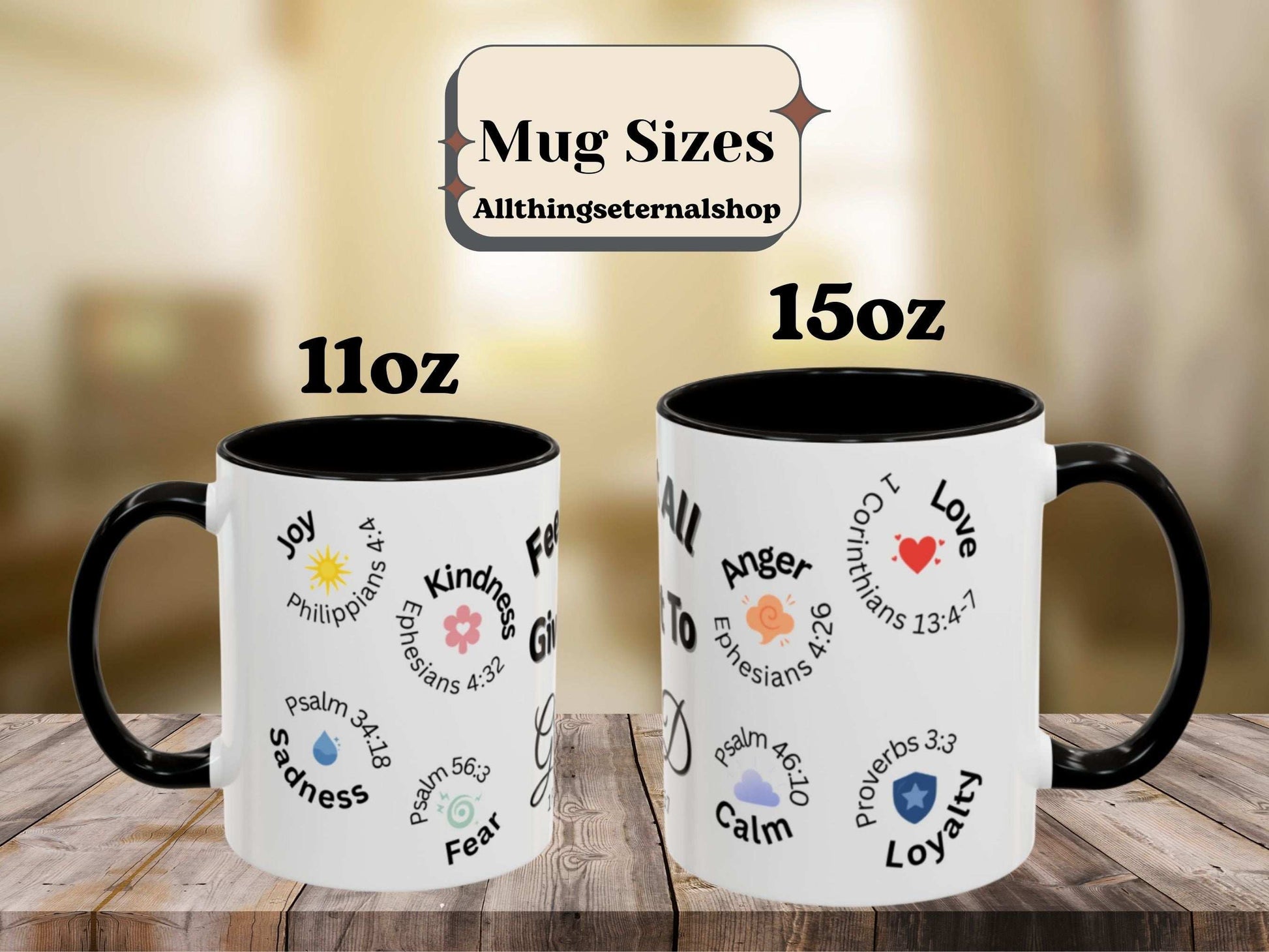 Feel It All Faith Mug | Christian Two-Tone Coffee Cup 11oz & 15oz