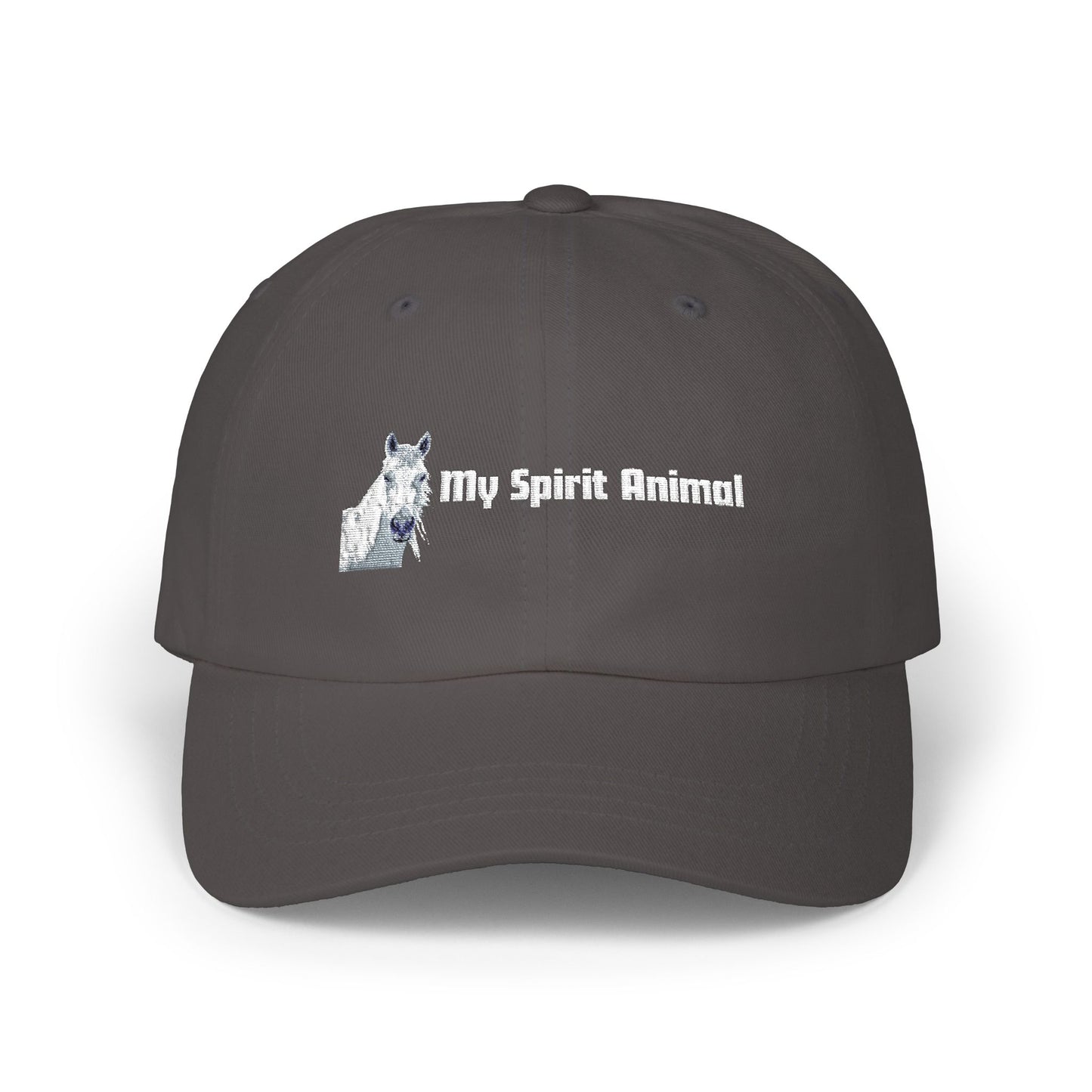 Emotional Support Animal Dad Cap — 'My Spirit Animal' Embroidered Hat