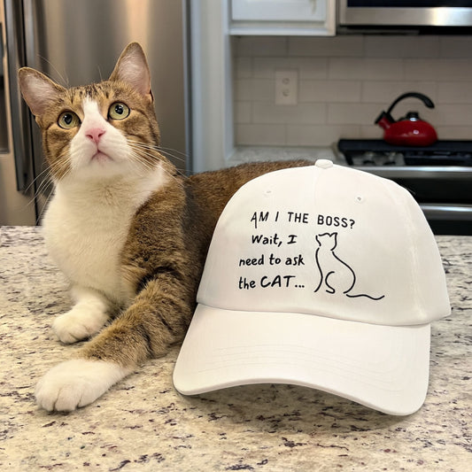 Funny Cat Owner Lover Baseball Cap