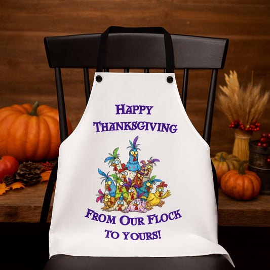Happy Thanksgiving Apron | Funny Fall Cooking & Baking Gift