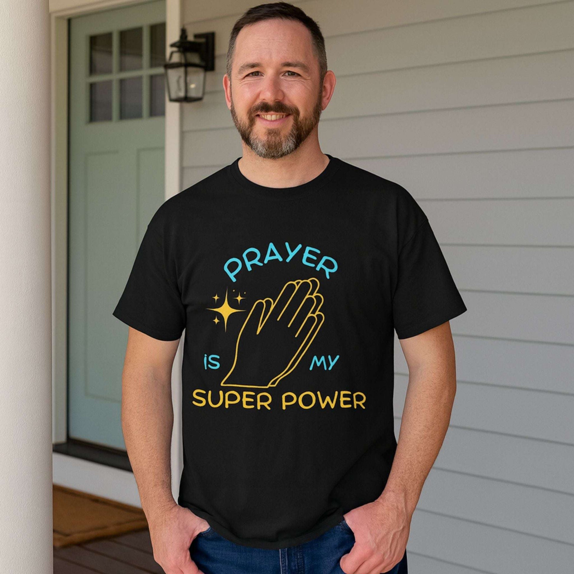 Prayer Is My Super Power T-Shirt – Unisex Christian Faith Tee