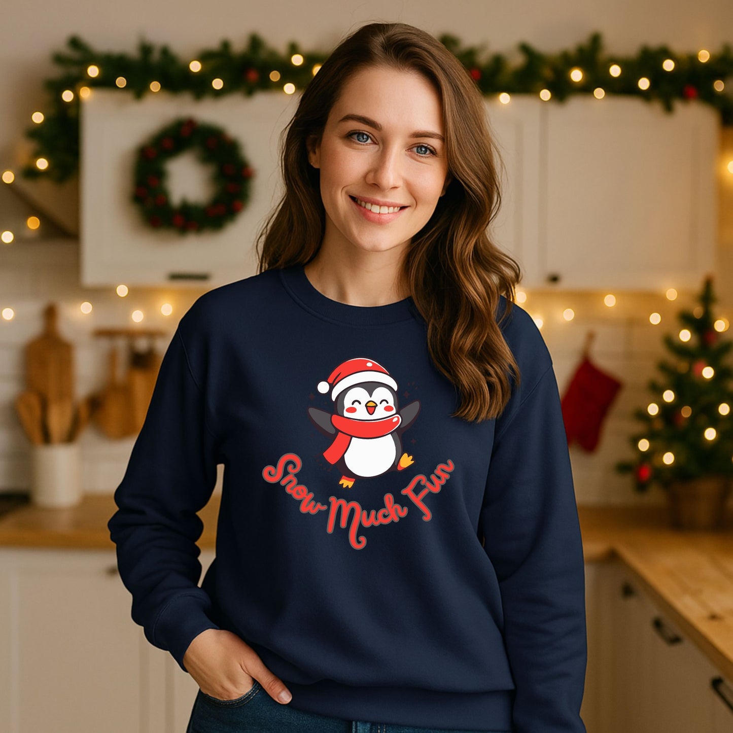 Snow Much Fun Sweatshirt – Cozy Christmas Winter Funny Crewneck