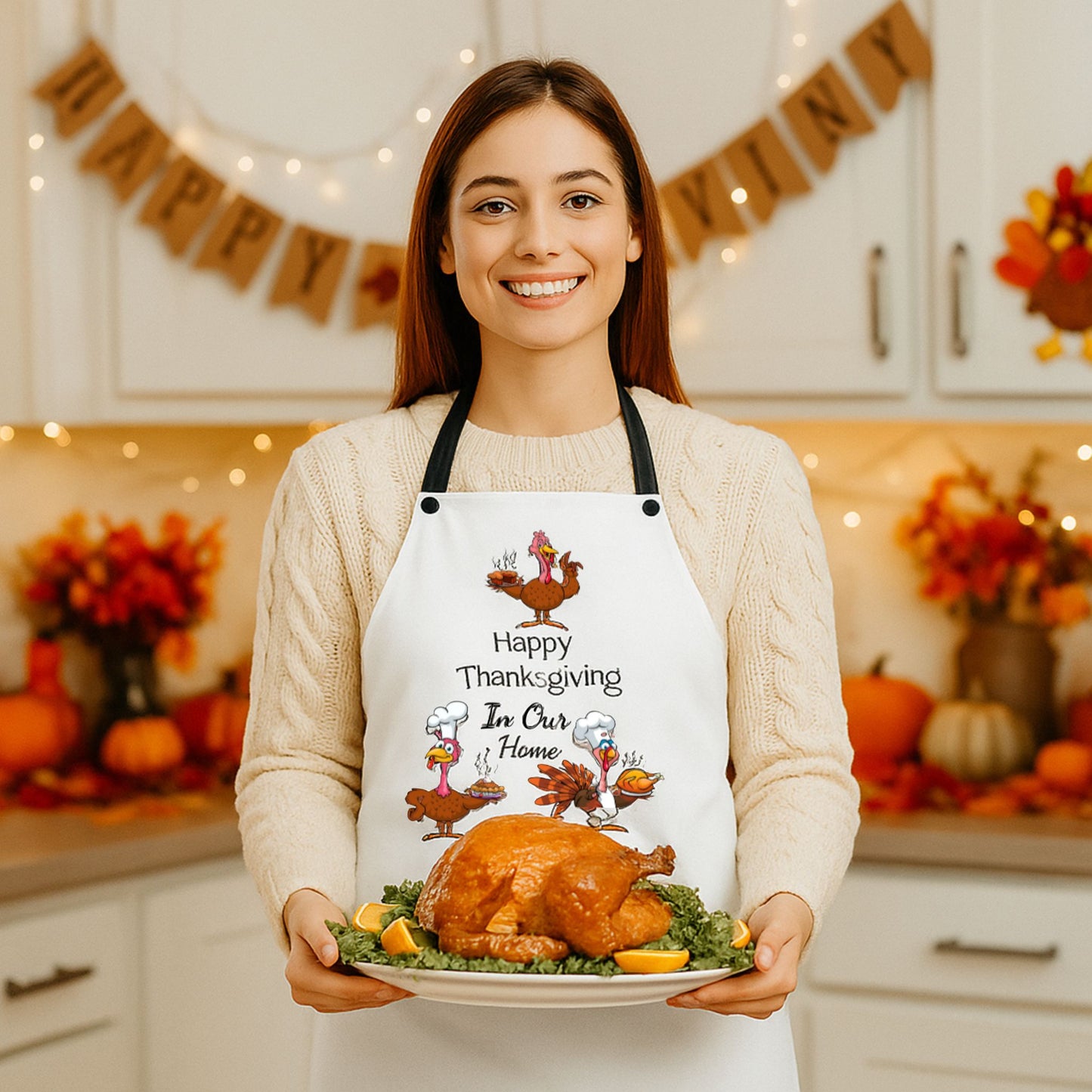 Leftovers Are For Quitters Apron | Funny Thanksgiving Cooking Gift