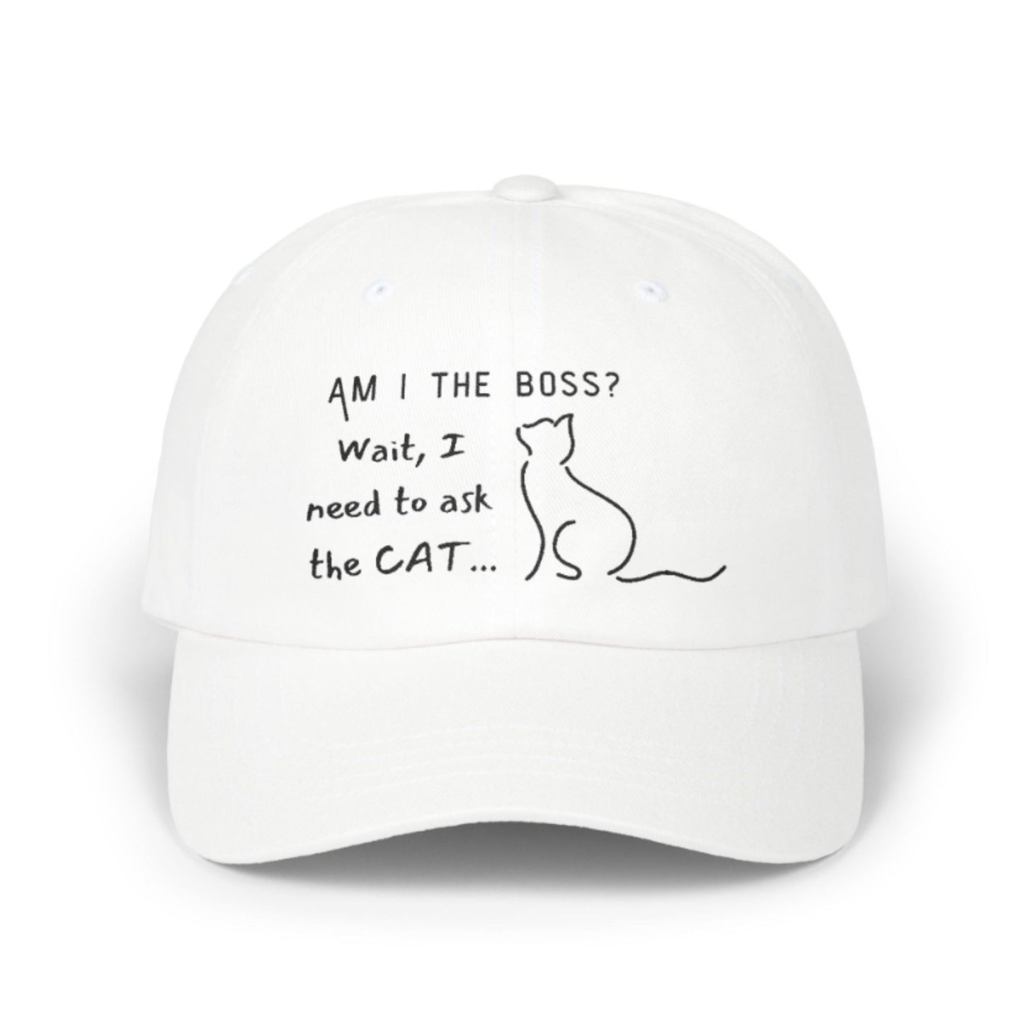 Funny Cat Owner Lover Baseball Cap