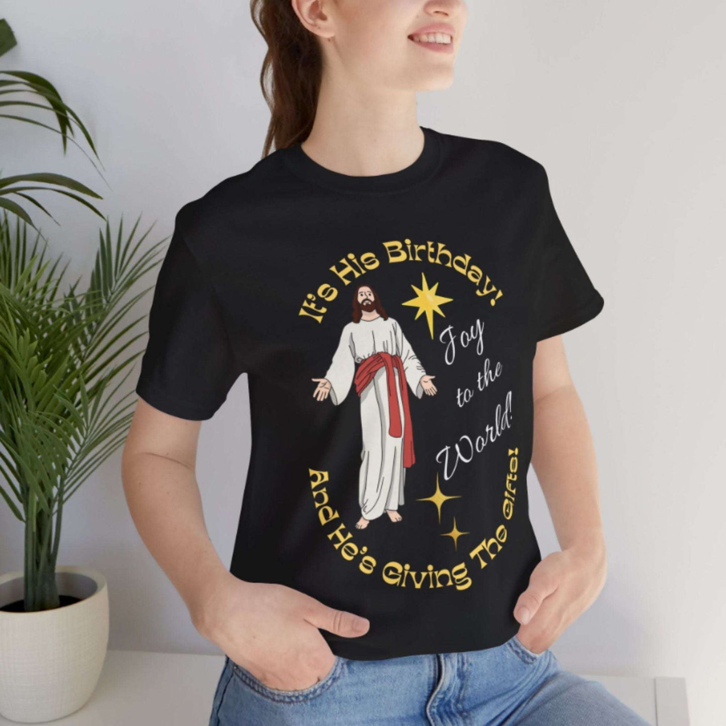 Joy To The World Christian Christmas T-Shirt