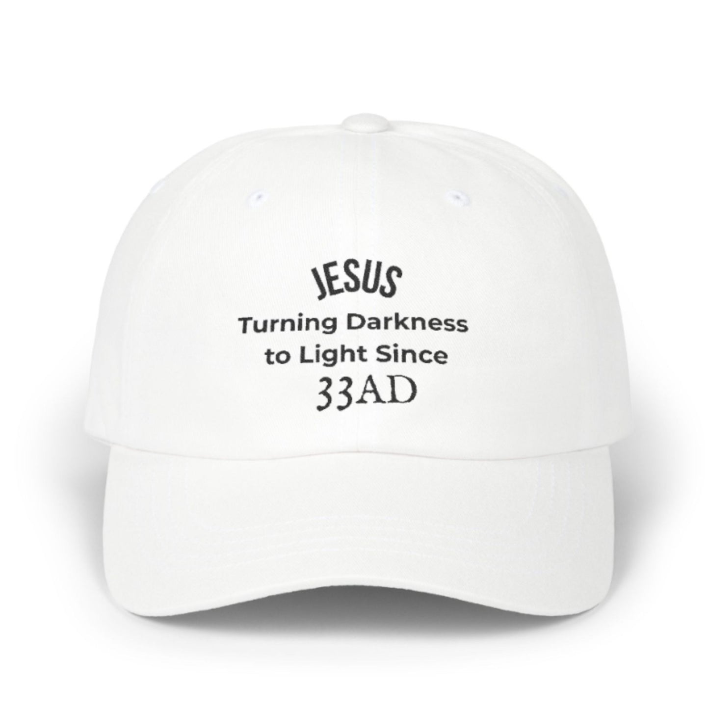 Jesus 33 AD Embroidered Mom Hat - Christian Baseball Cap