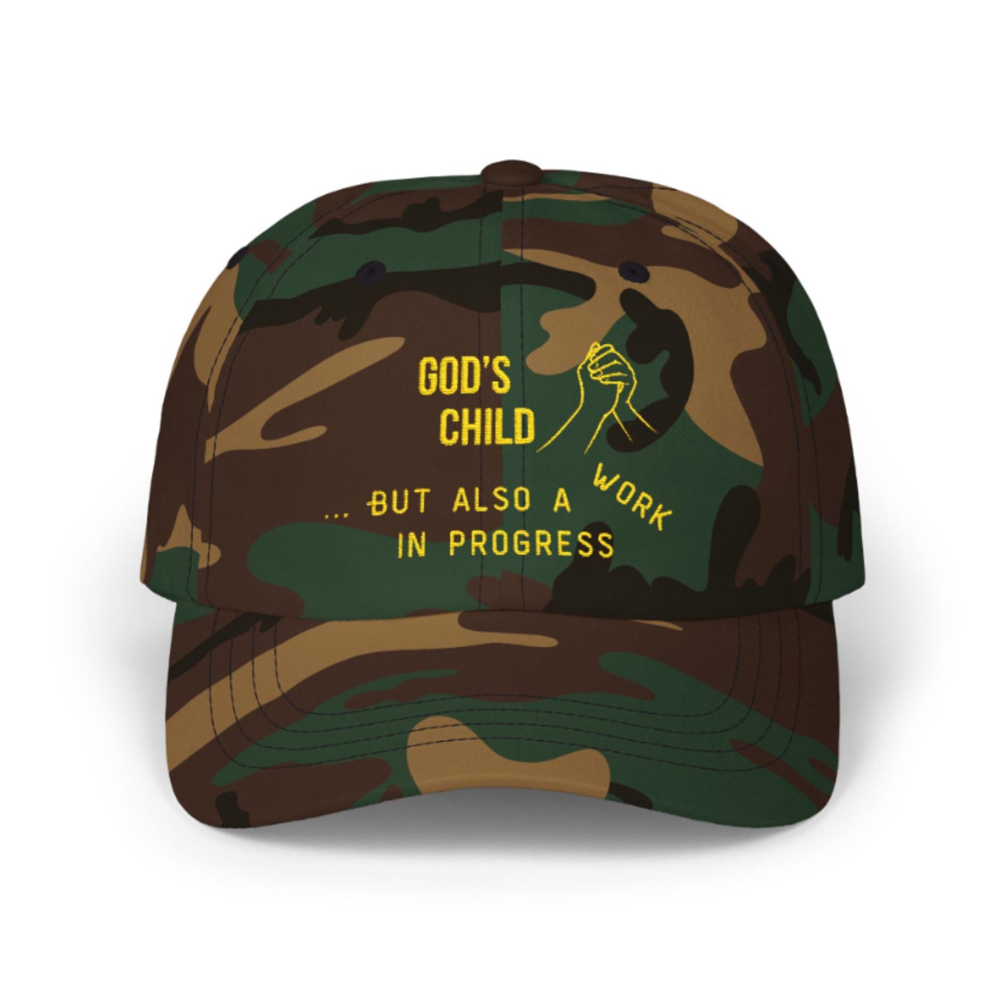 Inspiring Embroidered Christian Baseball Cap   for Men and Women