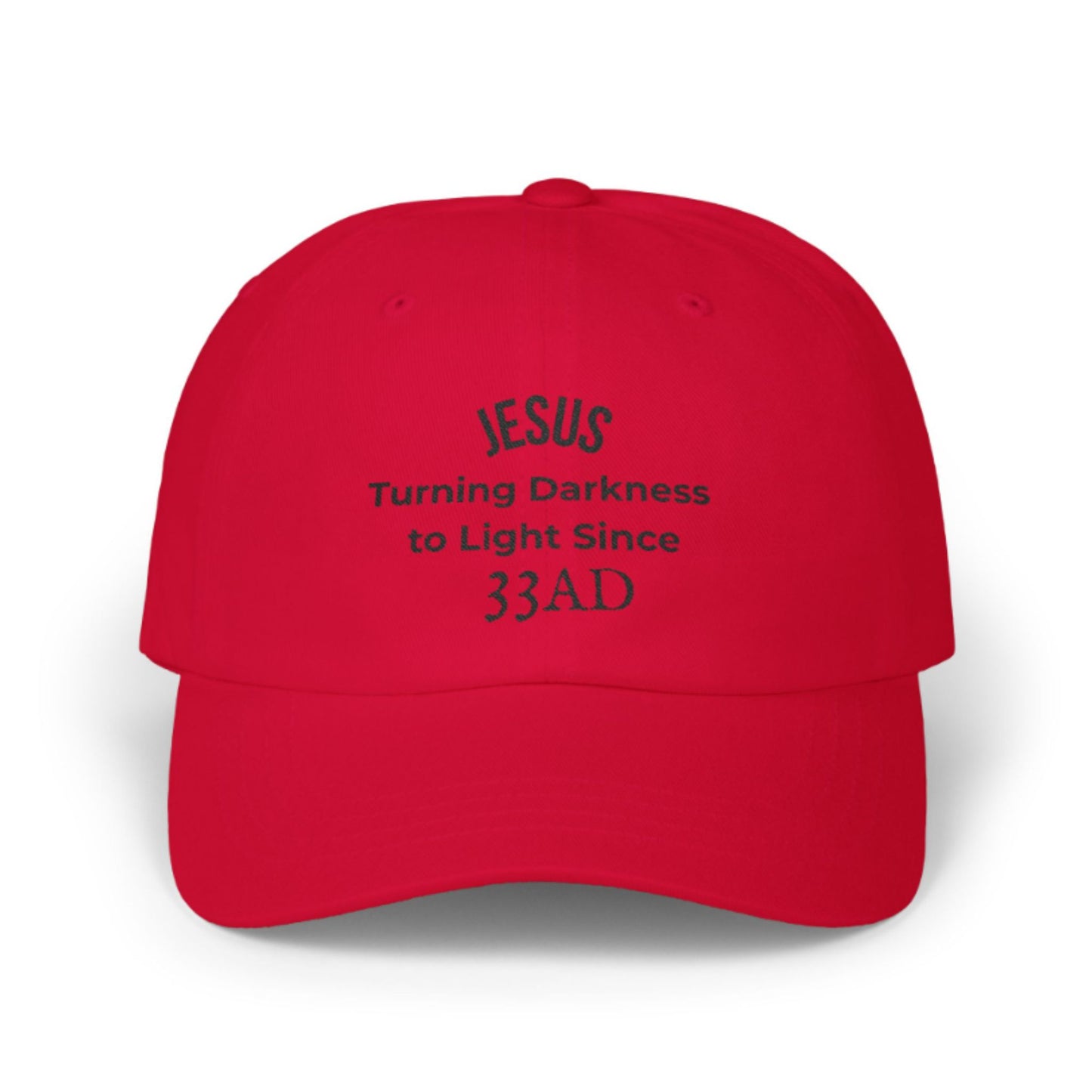 Jesus 33 AD Embroidered Mom Hat - Christian Baseball Cap
