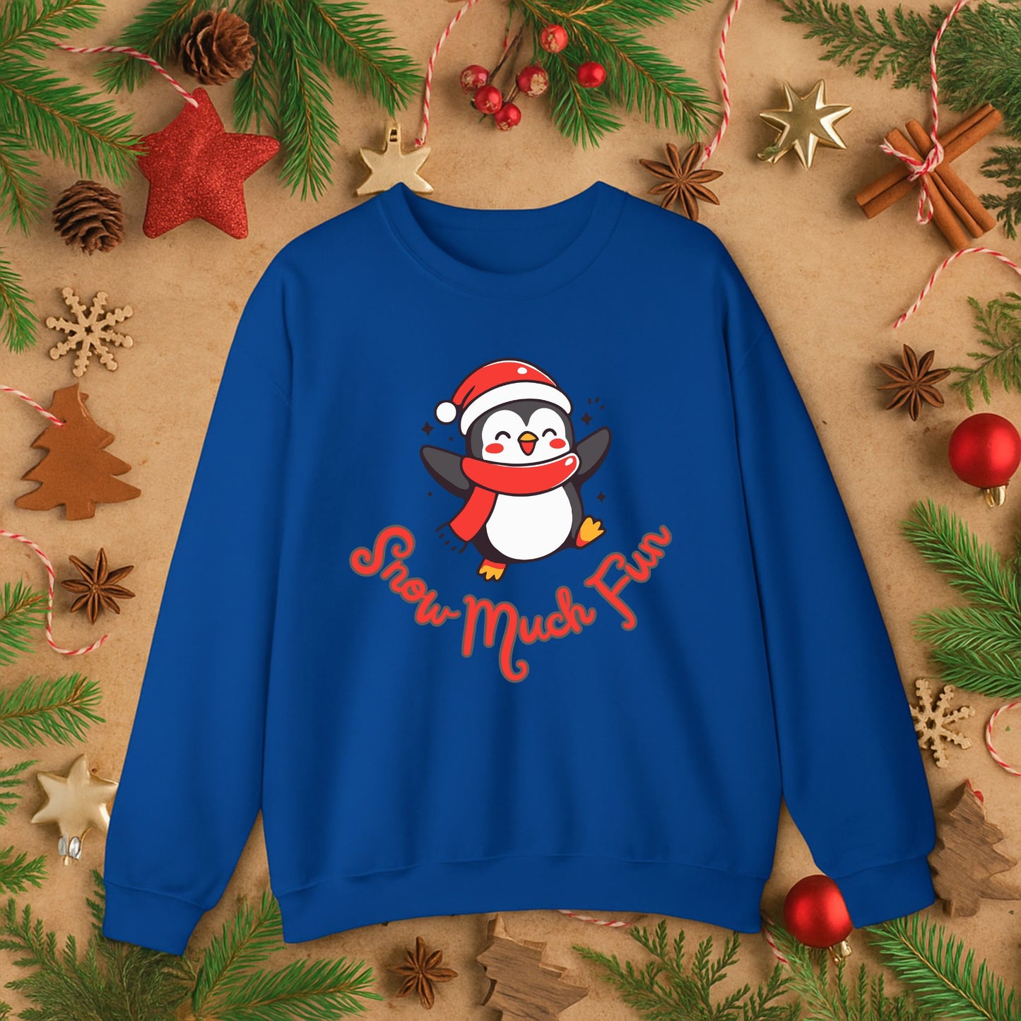 Snow Much Fun Sweatshirt – Cozy Christmas Winter Funny Crewneck