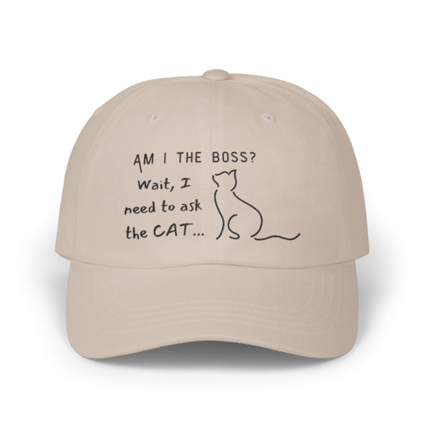 Funny Cat Owner Lover Baseball Cap