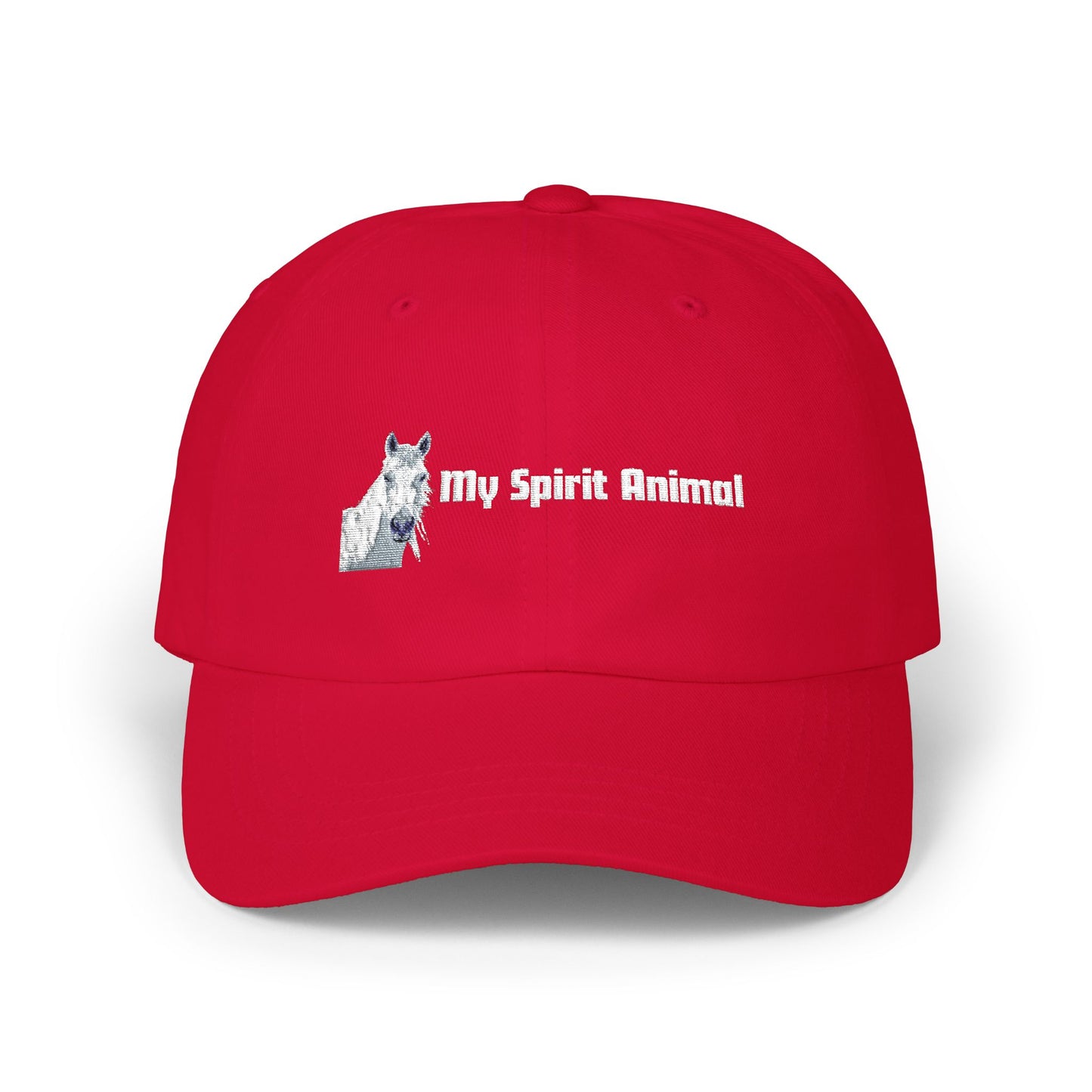 Emotional Support Animal Dad Cap — 'My Spirit Animal' Embroidered Hat