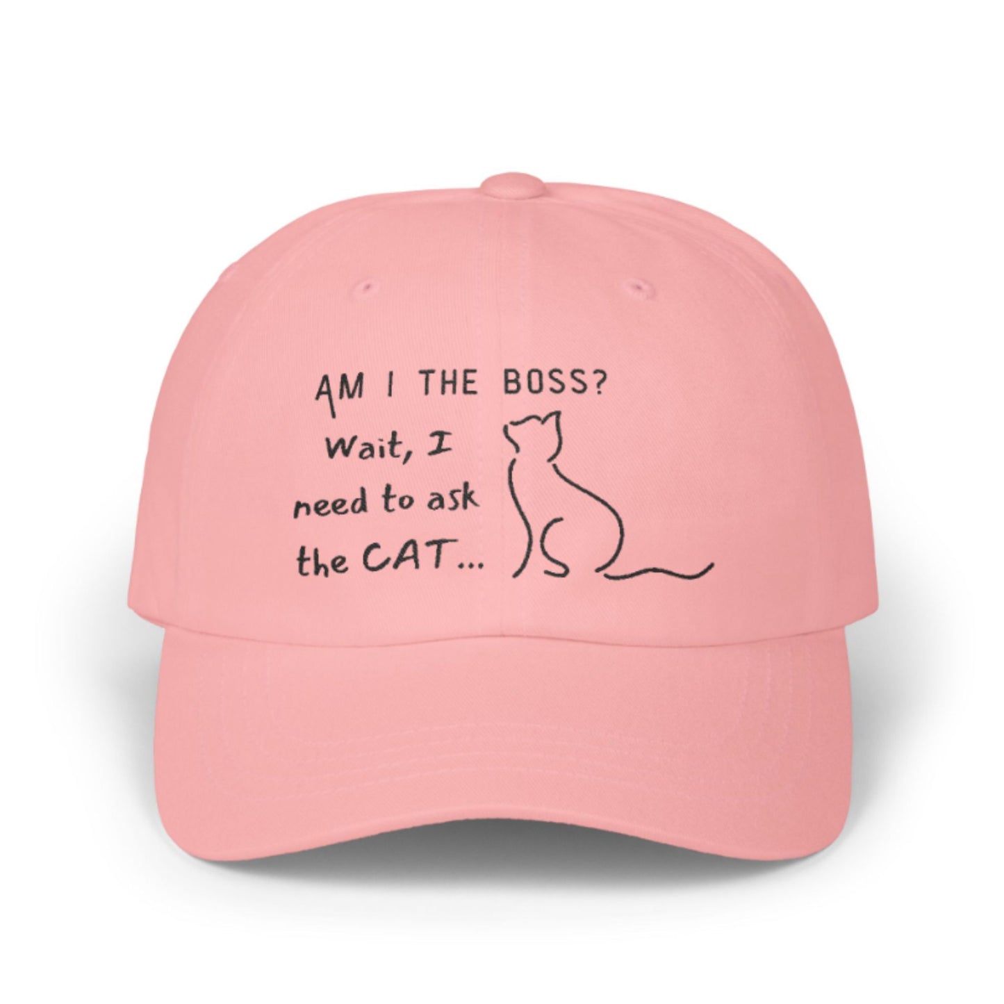 Funny Cat Owner Lover Baseball Cap