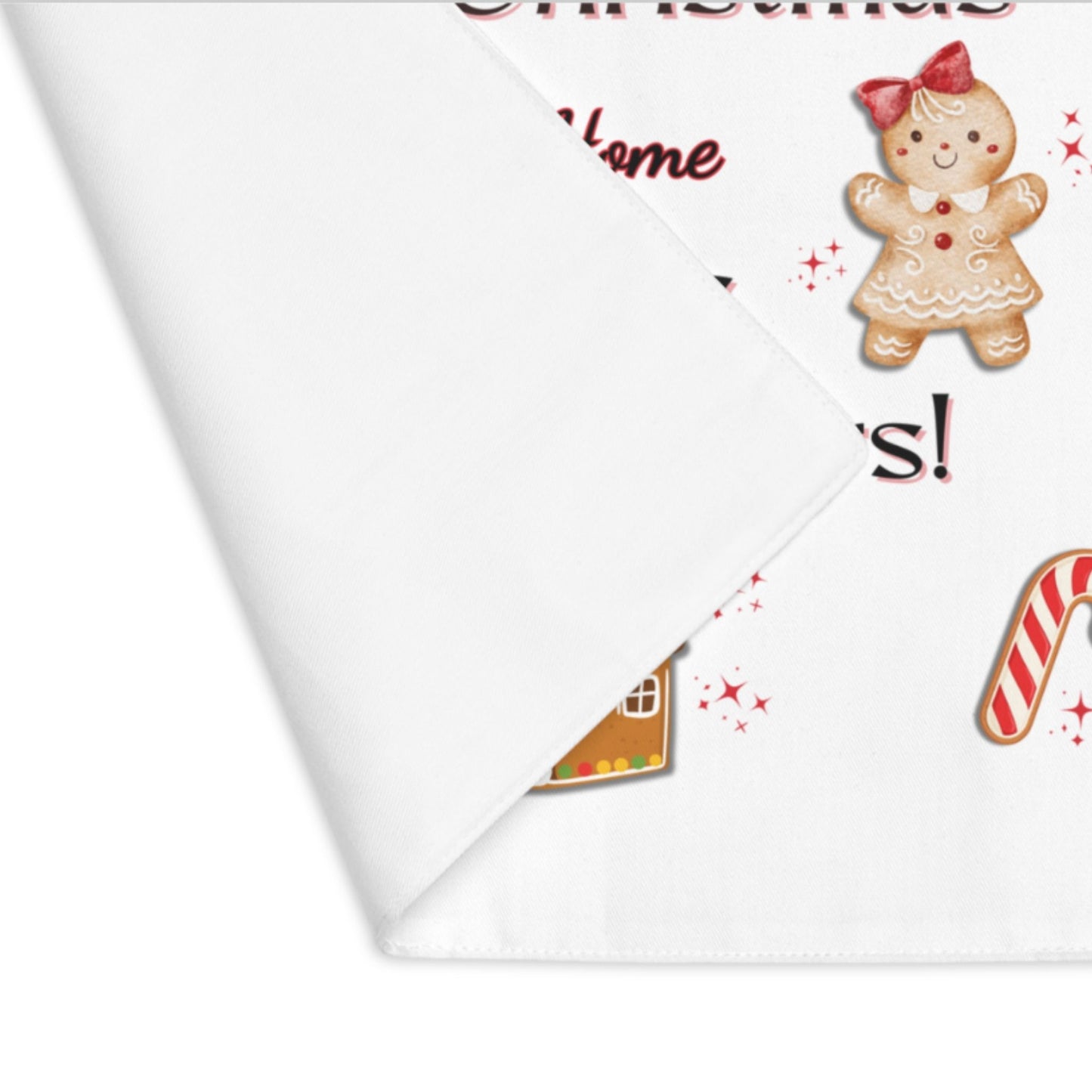 Leftovers for Quitters Placemat – Funny Christmas Holiday Table Decor